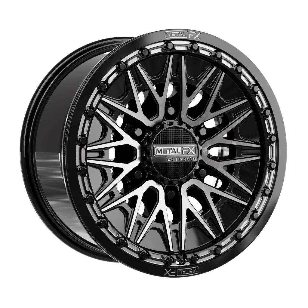 Alpha 6R Beadlock | Gloss Black DDT Face