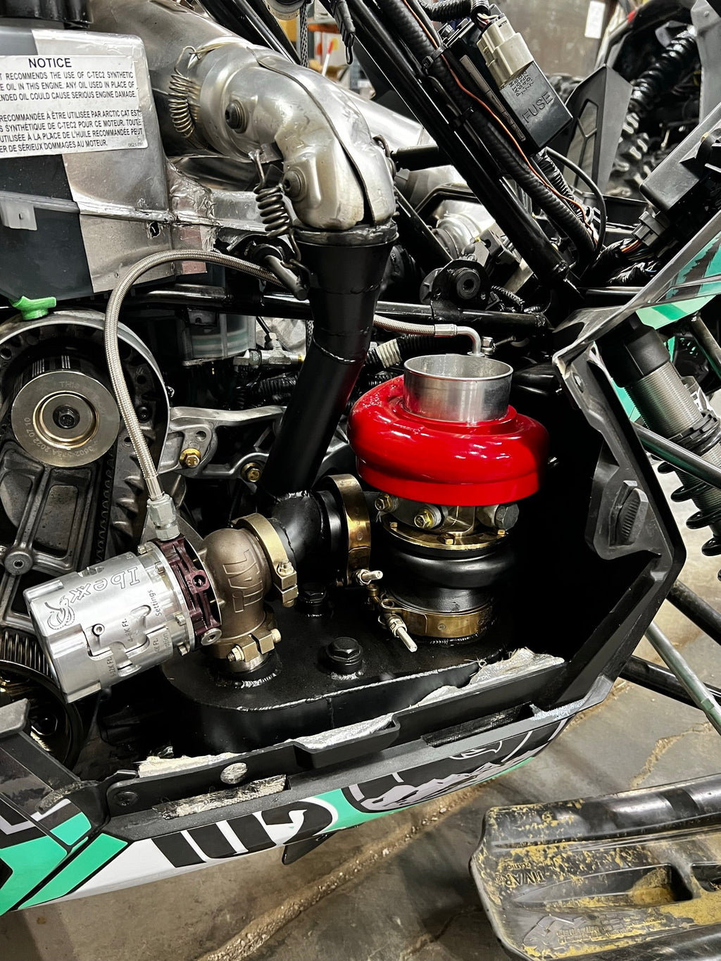 M600 Catalyst Intensity Turbo Kit