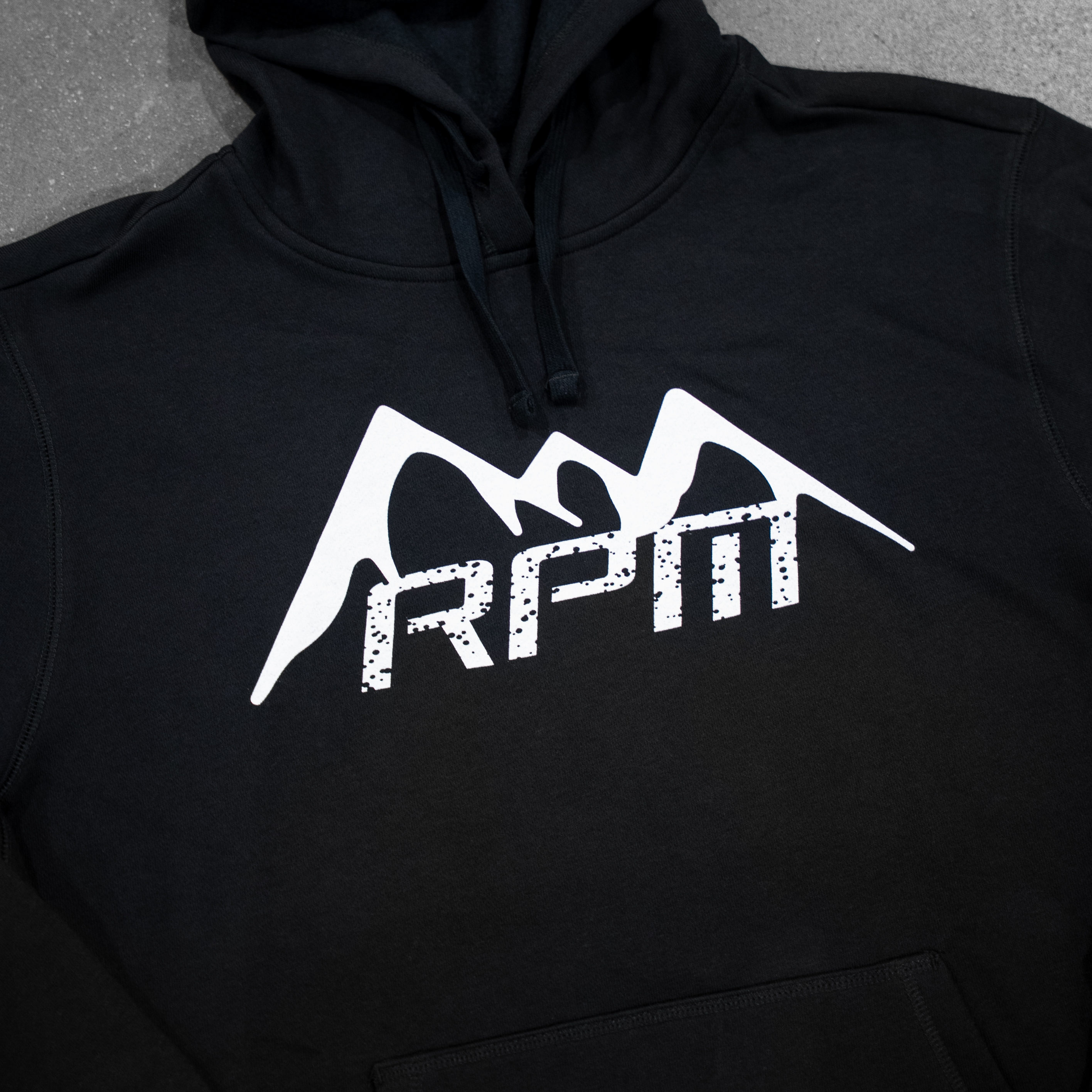 RPM Snowy Mountain Hoodie Black