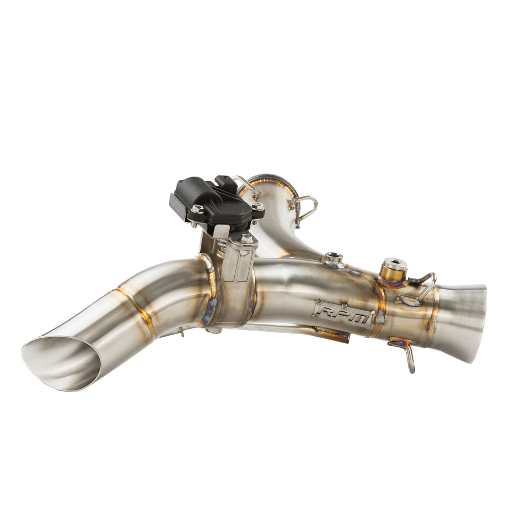 RPM SxS Kawasaki Teryx H2 2.5" Full Exhaust System with Chambered Muffler + Optional E-Valve