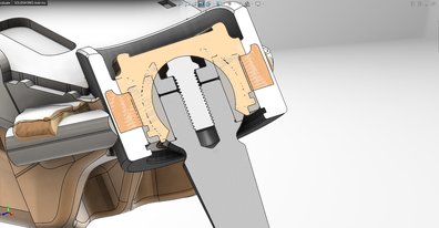 Polaris Pro R/Turbo R Lower Spindle Pin - Pair