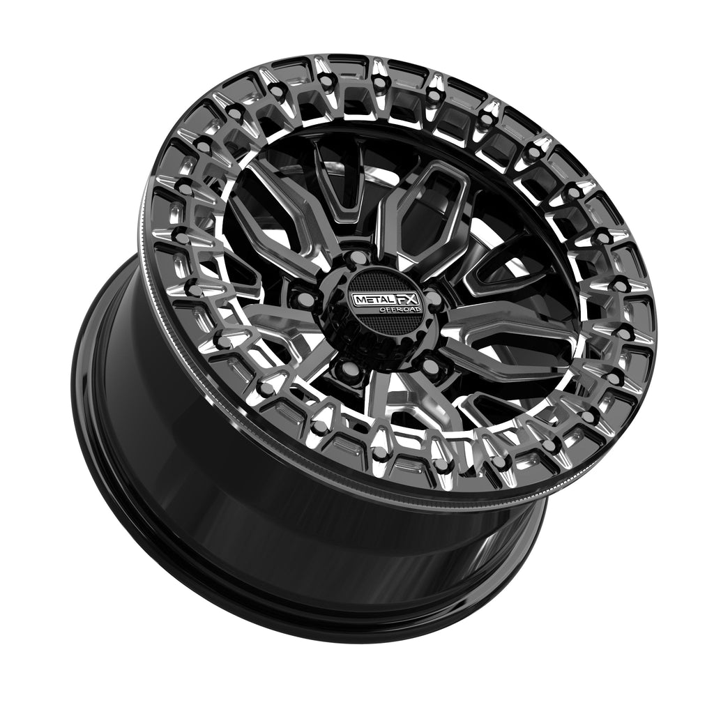 Mayhem R Beadlock | Gloss Black Contrast Cut
