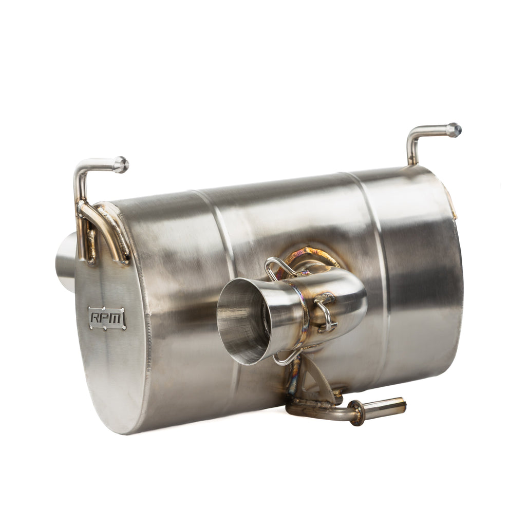 RPM SxS Kawasaki Teryx H2 2.5" Full Exhaust System with Chambered Muffler + Optional E-Valve