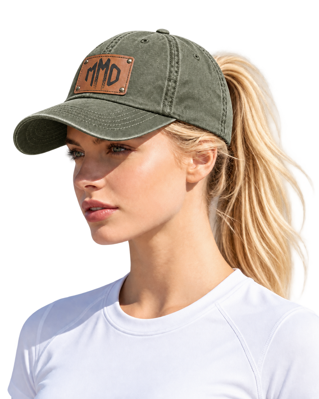 MMO or TCAC Women’s Ponytail Baseball Cap