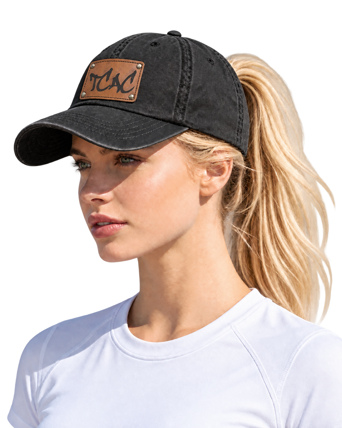 MMO or TCAC Women’s Ponytail Baseball Cap