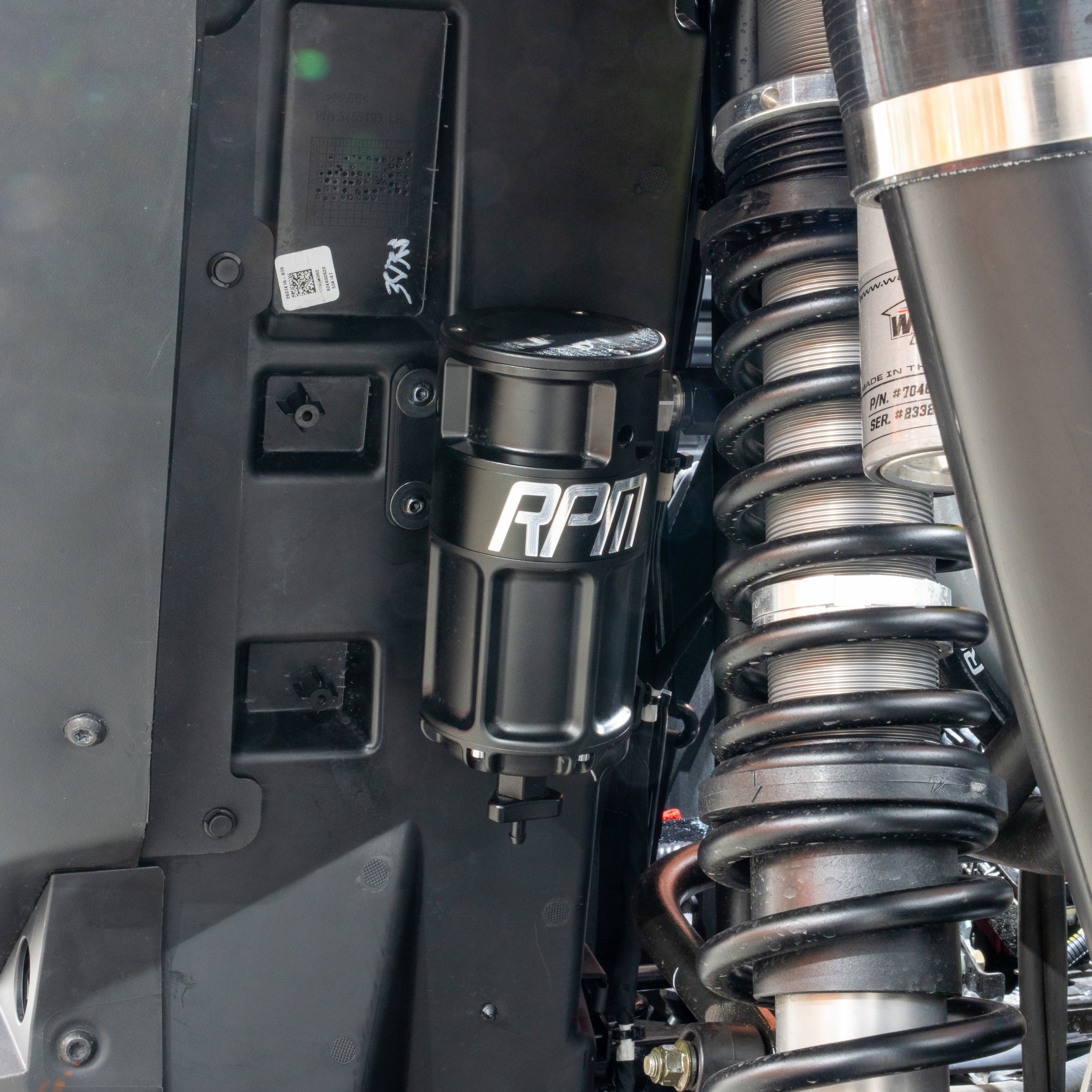 RPM Polaris RZR Turbo, XPT, Turbo R, Pro S, & Pro XP 4-Stage Oil Catch Can Kit