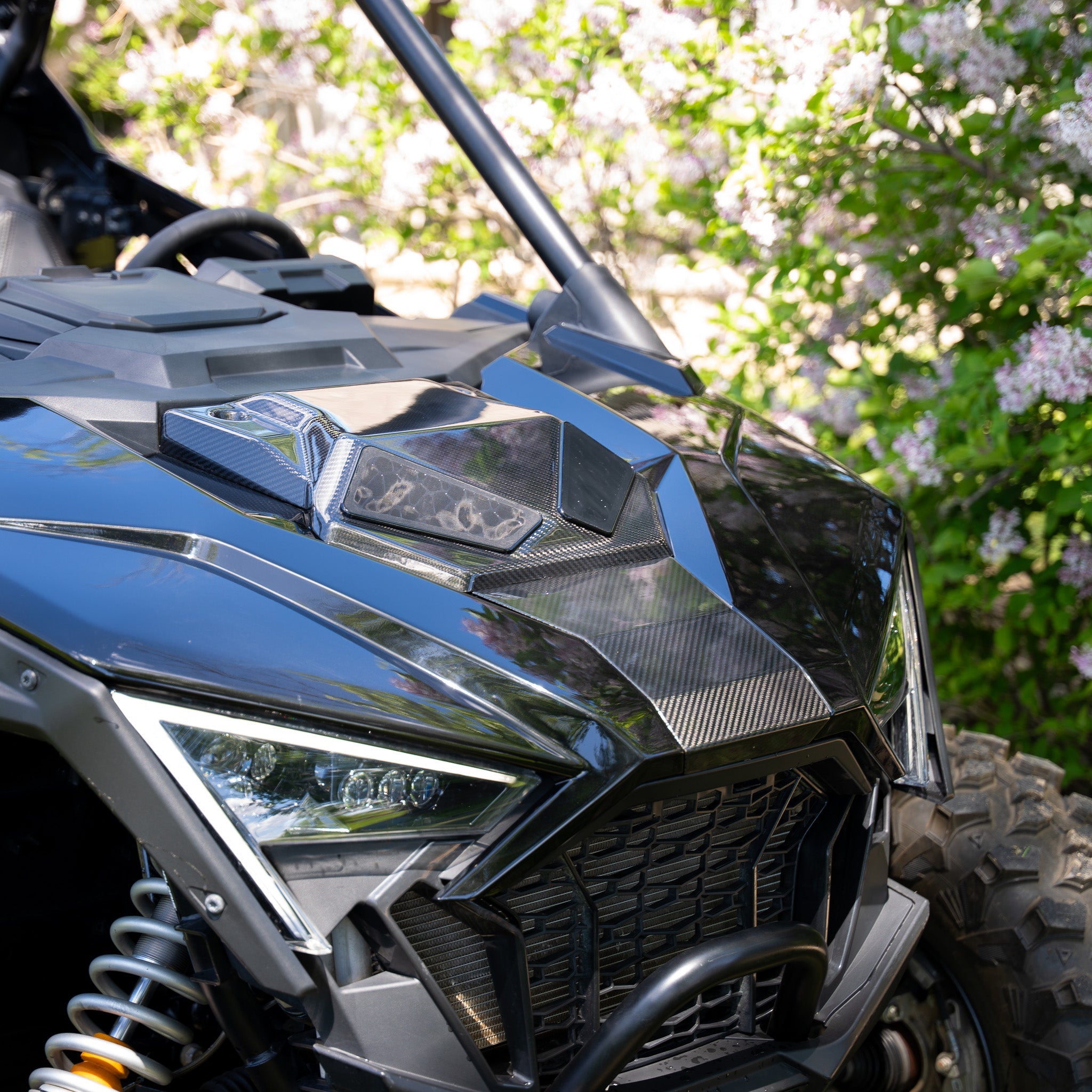 RPM Polaris Pro Model Carbon Fiber Nose Panel  - Pro R, XP, S, Turbo R