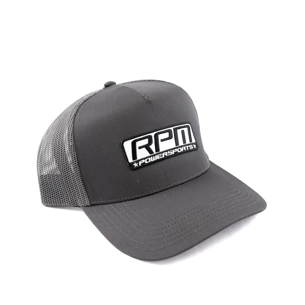 RPM Box Logo Gray Trucker Hat