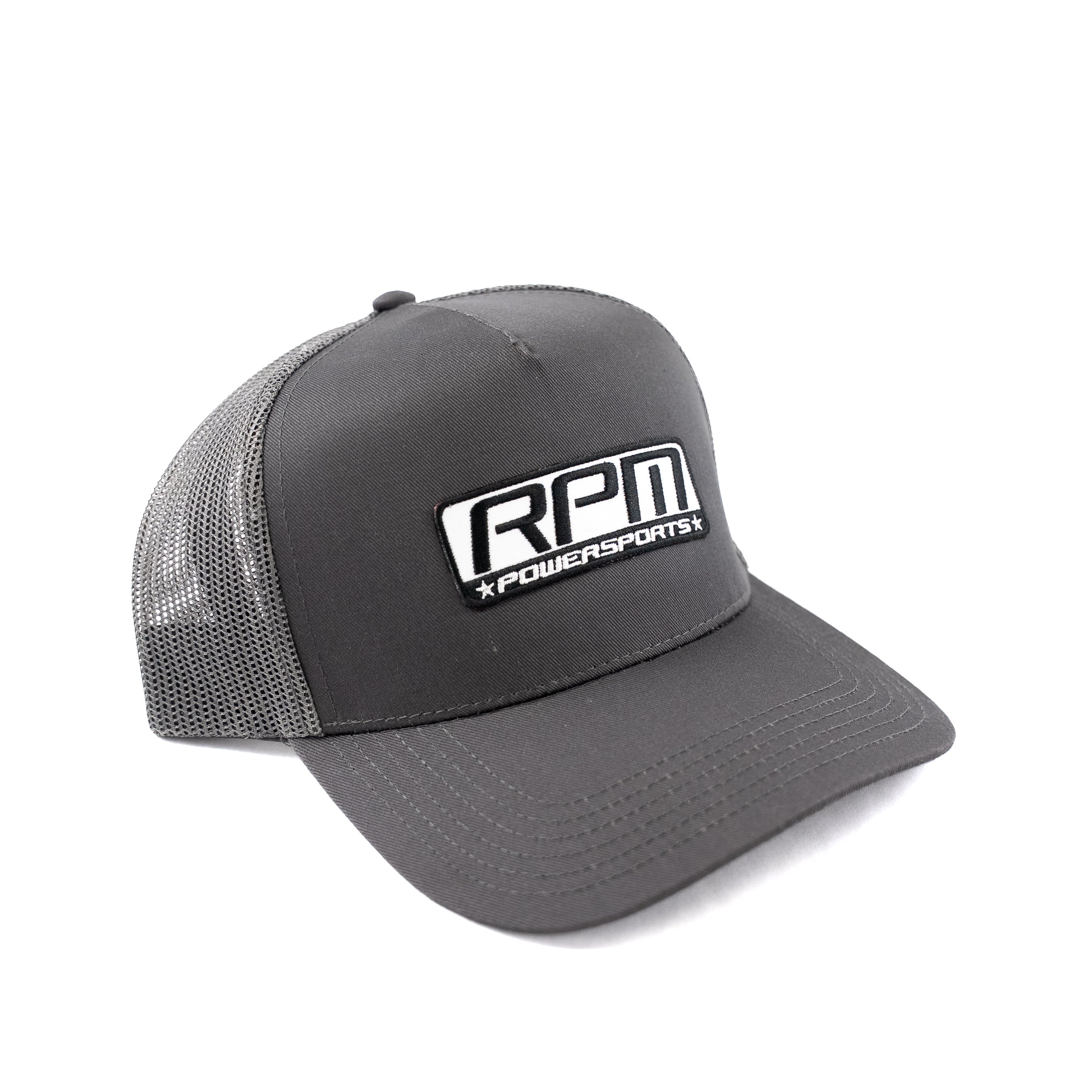 RPM Box Logo Gray Trucker Hat
