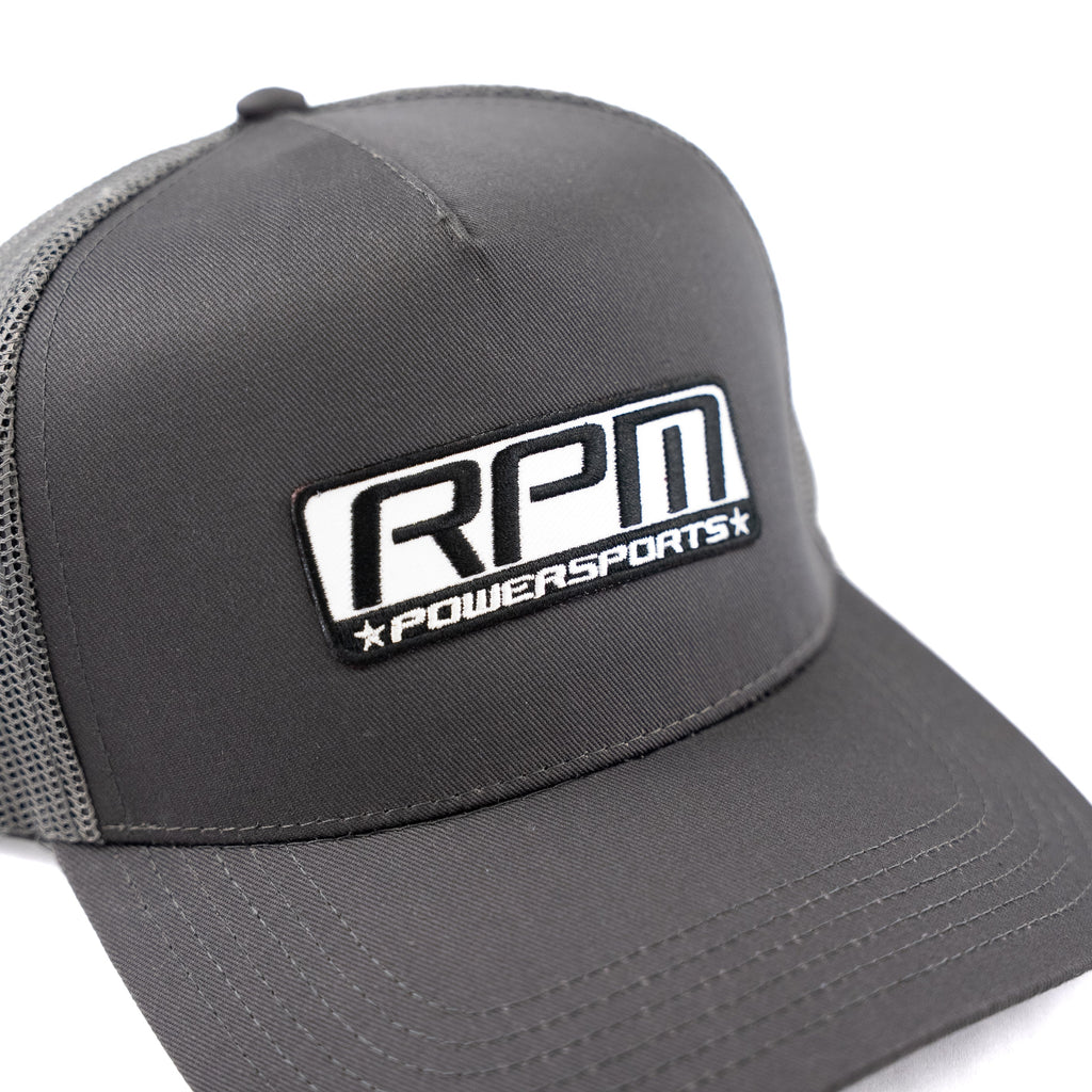 RPM Box Logo Gray Trucker Hat