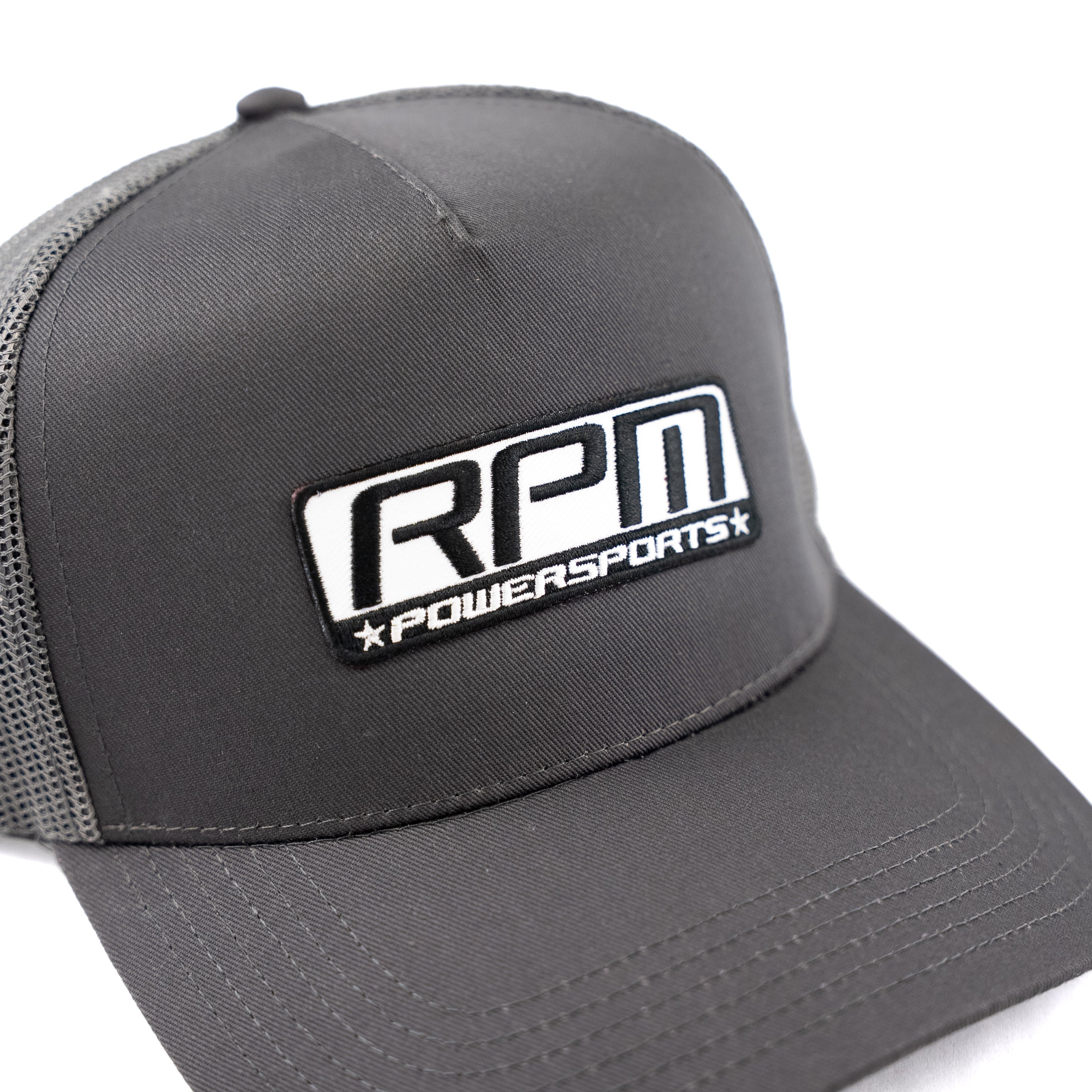 RPM Box Logo Gray Trucker Hat