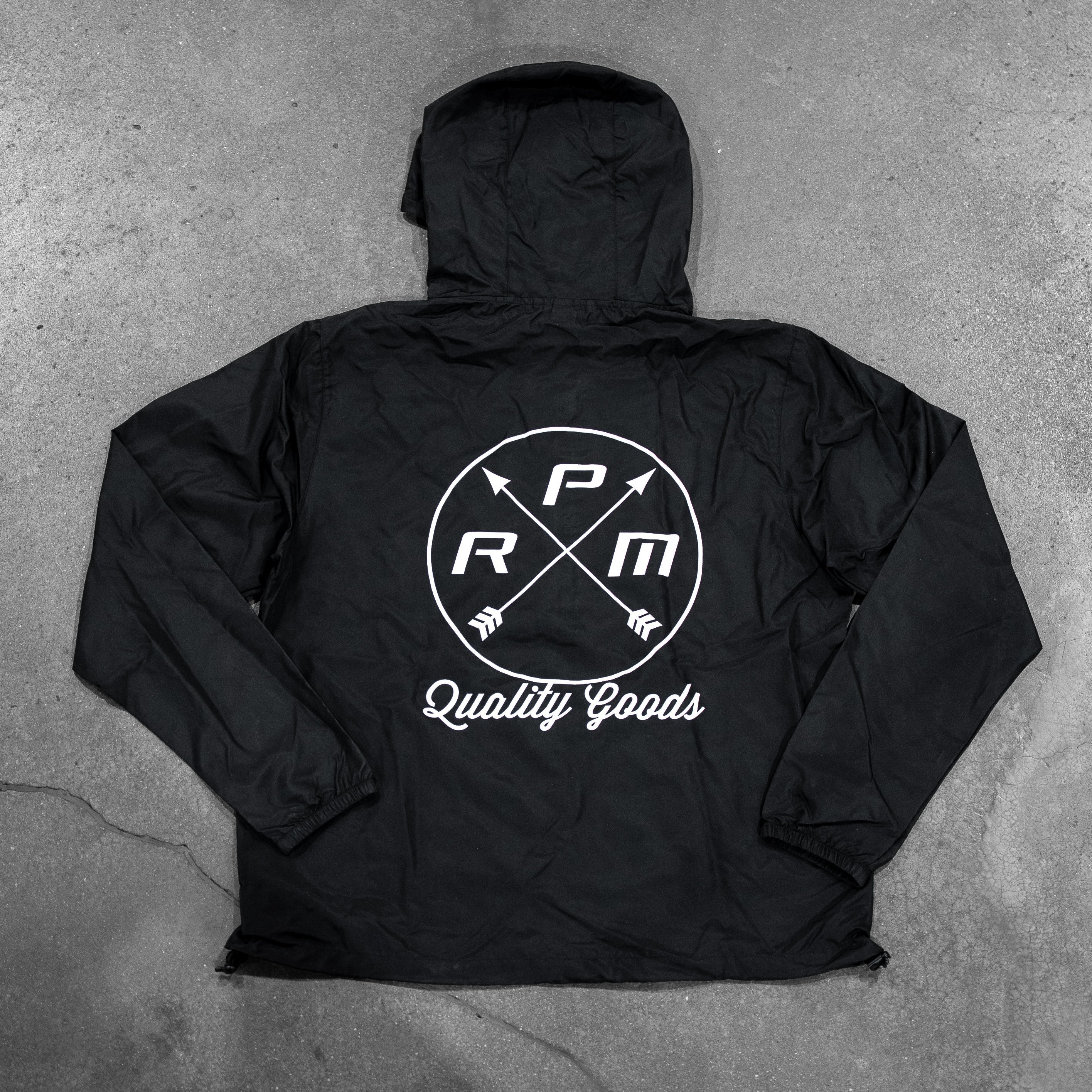 RPM Quality Goods Pull Over Windbreaker