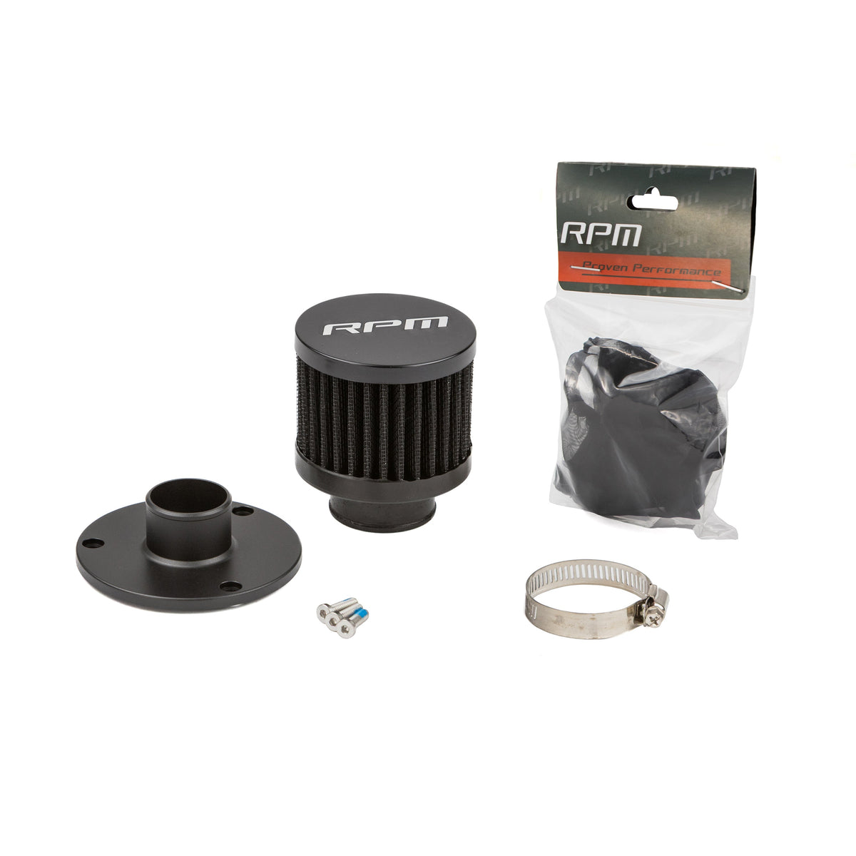 RPM 4-Stage Catch Can Ext Filter Top W/ Filter & Pre Filter
