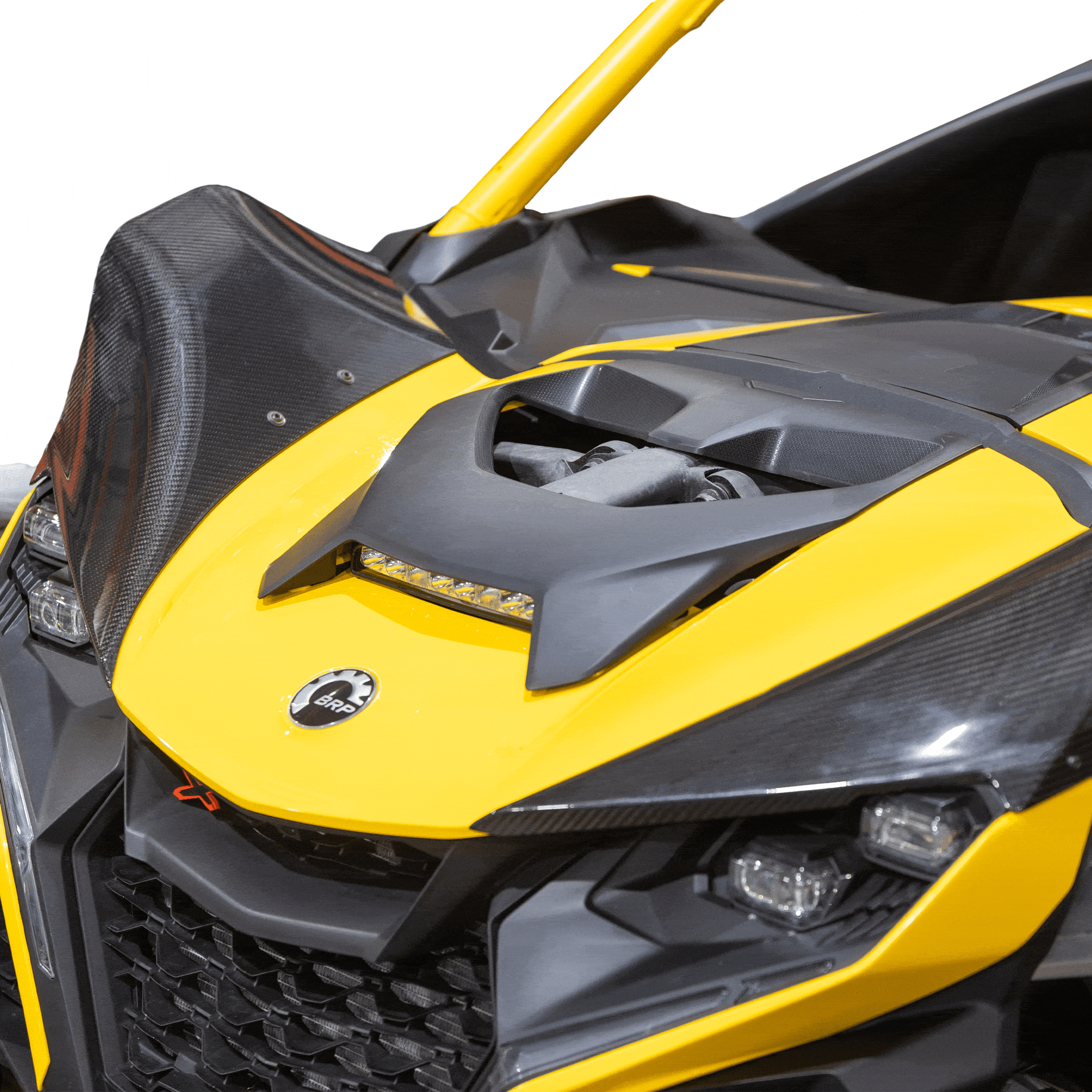 RPM Can-Am Maverick R Carbon Fiber Full Coverage Hood