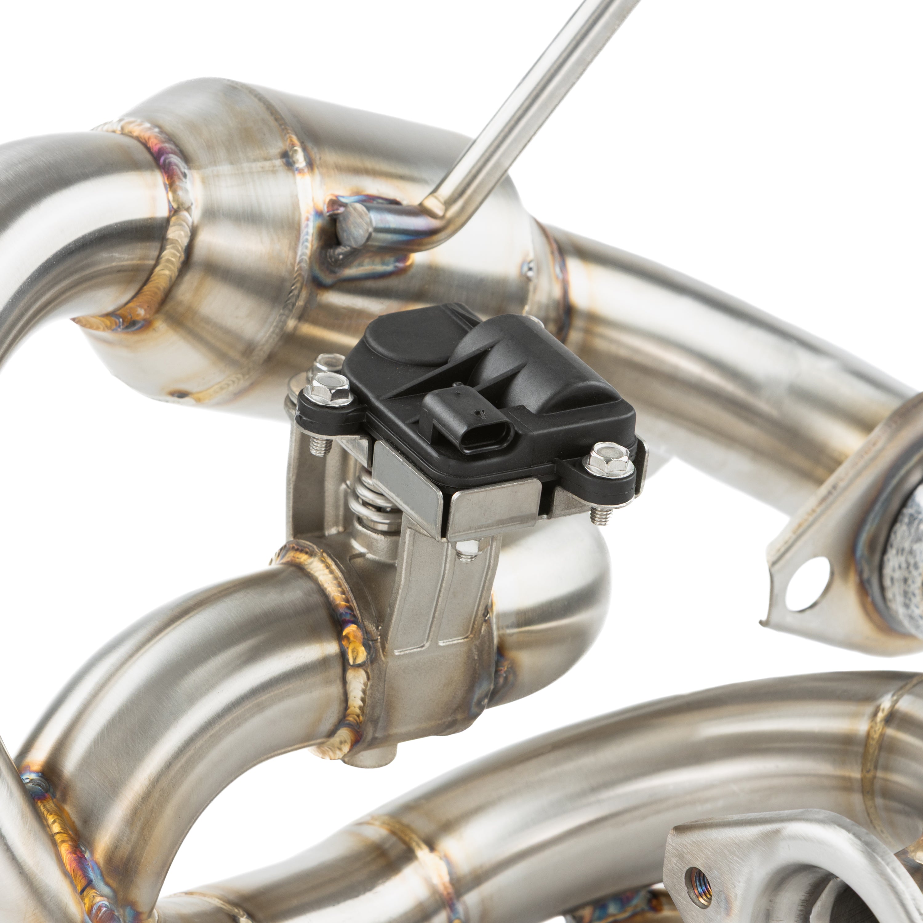 RPM Kawasaki H2 Big Mouth Resonated Cat Delete Mid Pipe With E-Valve