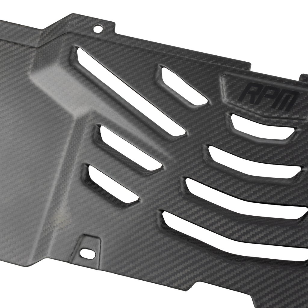 RPM Kawasaki H2 Carbon Fiber Louvered Cargo Cover