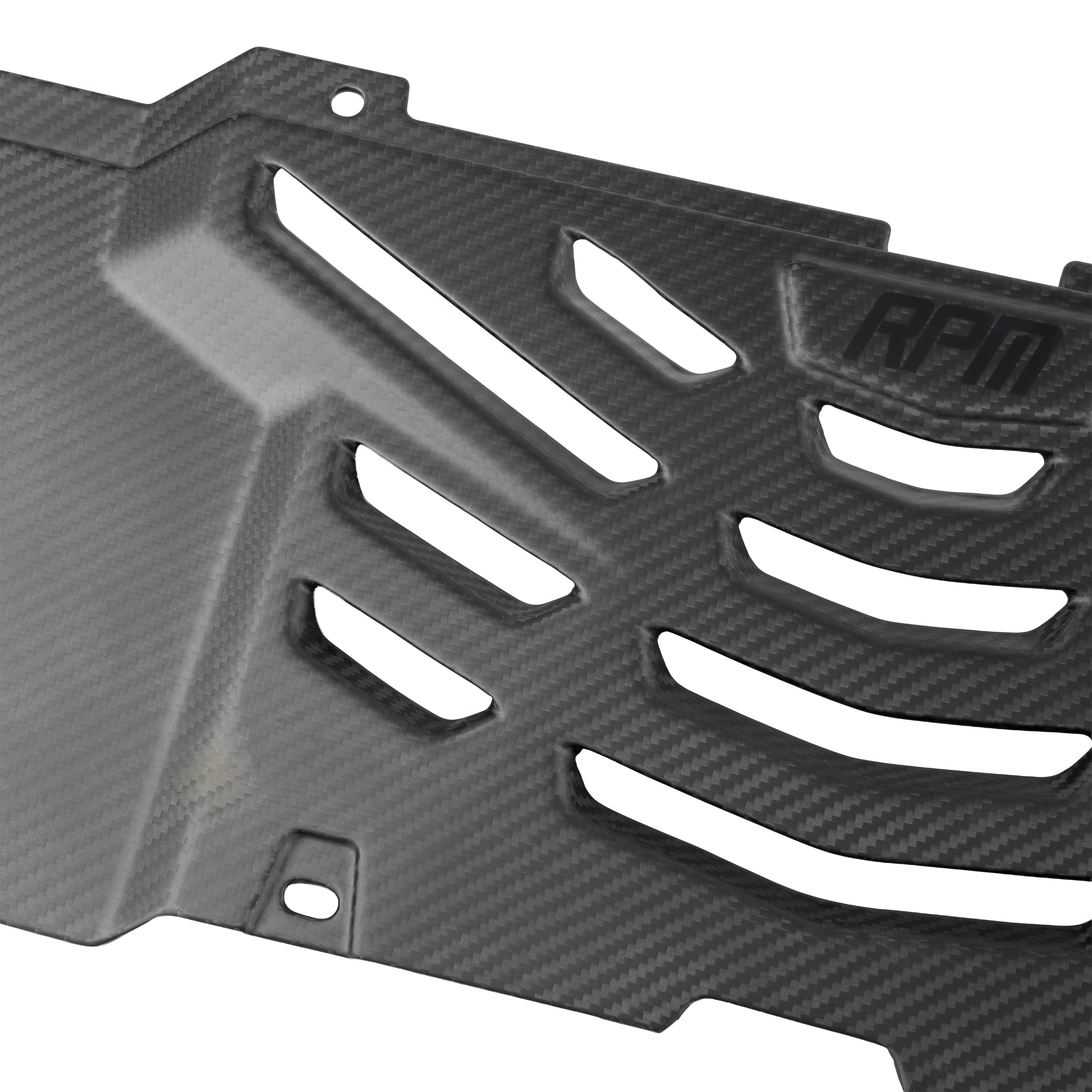 RPM Kawasaki H2 Carbon Fiber Louvered Cargo Cover