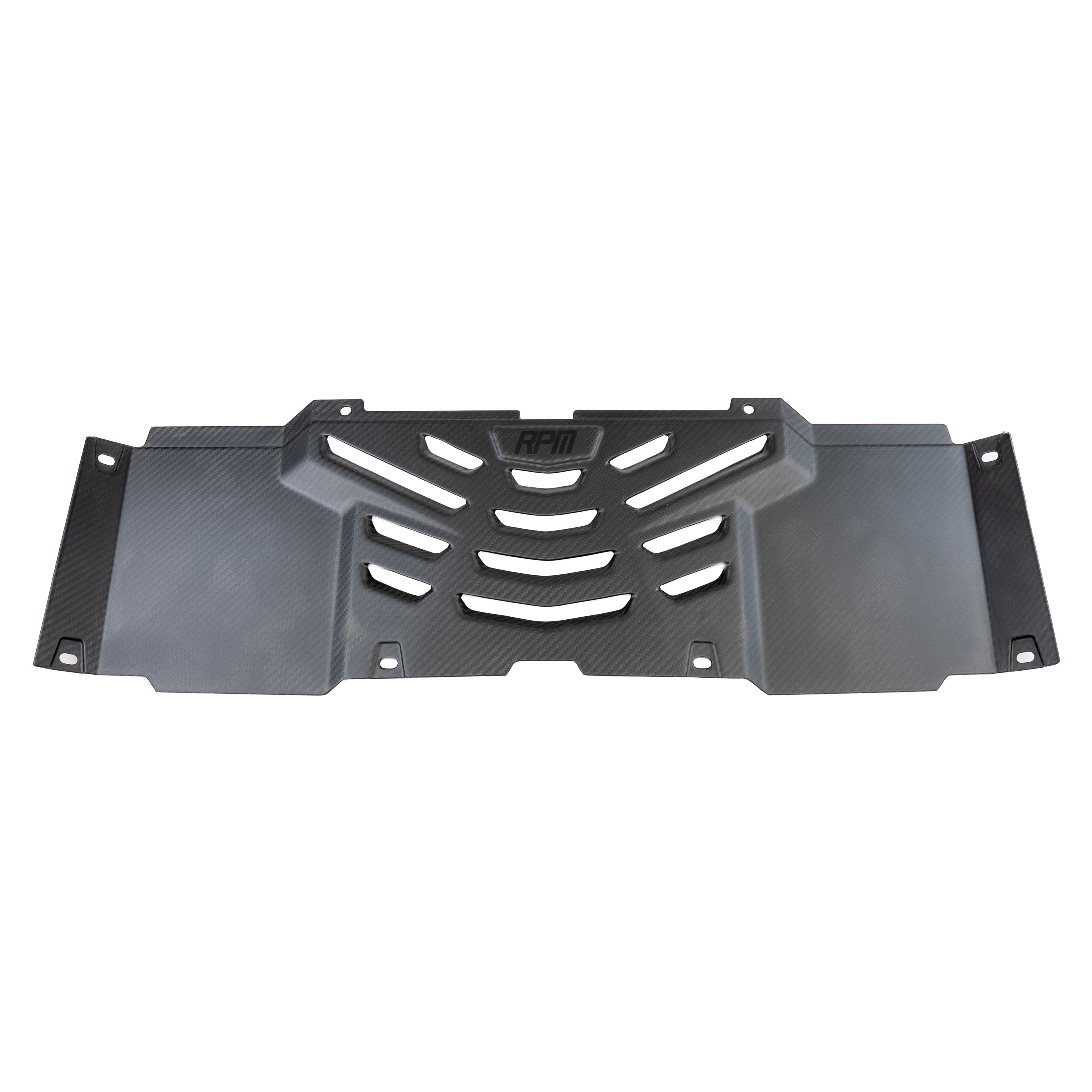 RPM Kawasaki H2 Carbon Fiber Louvered Cargo Cover Front