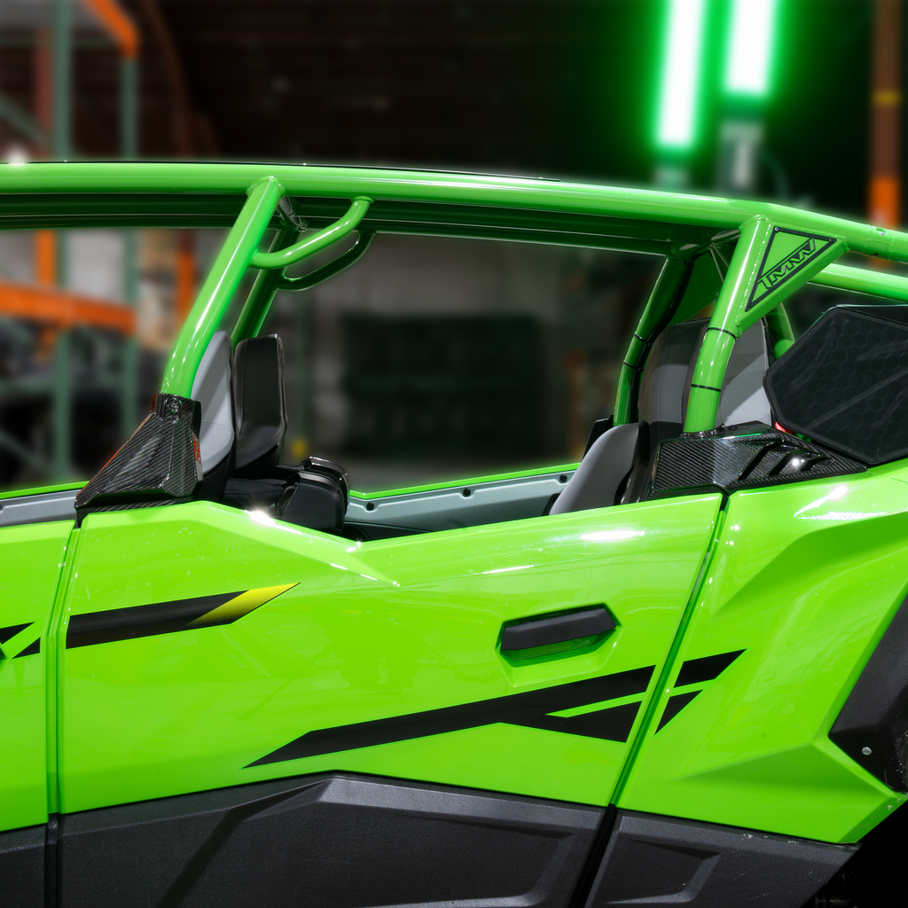 RPM Kawasaki H2 Carbon Fiber 4 Piece Pillar Covers Kit