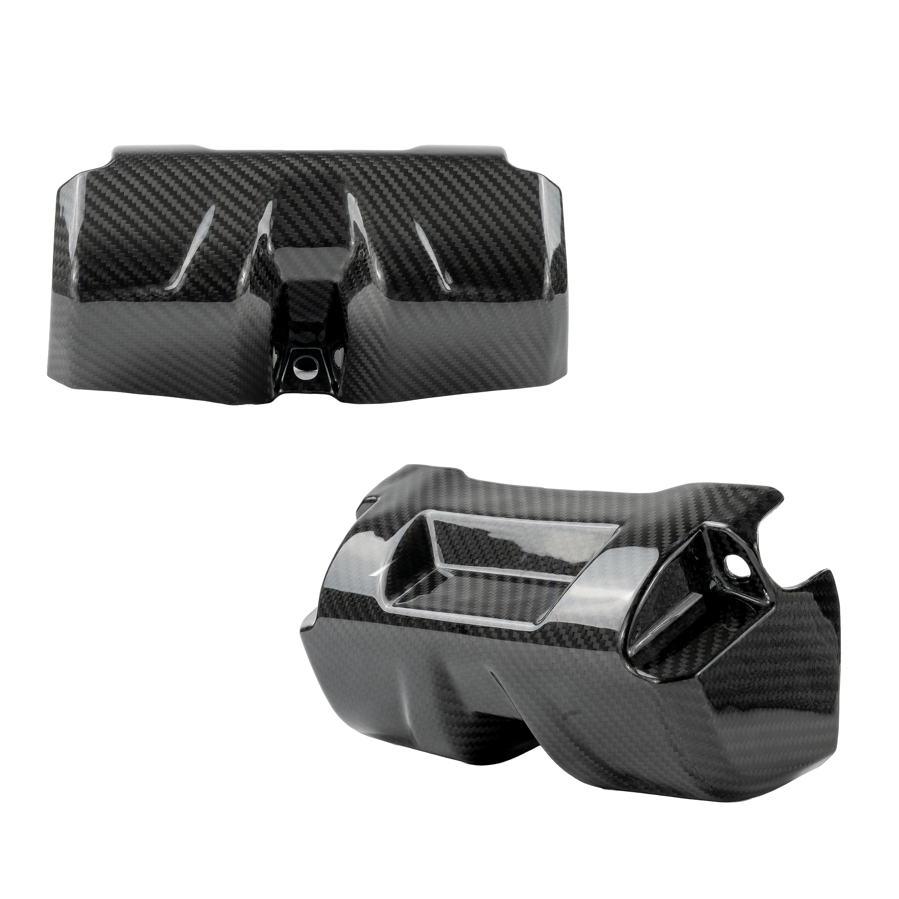 RPM Carbon Fiber Kawasaki H2 Seat Belt Covers (2pc)