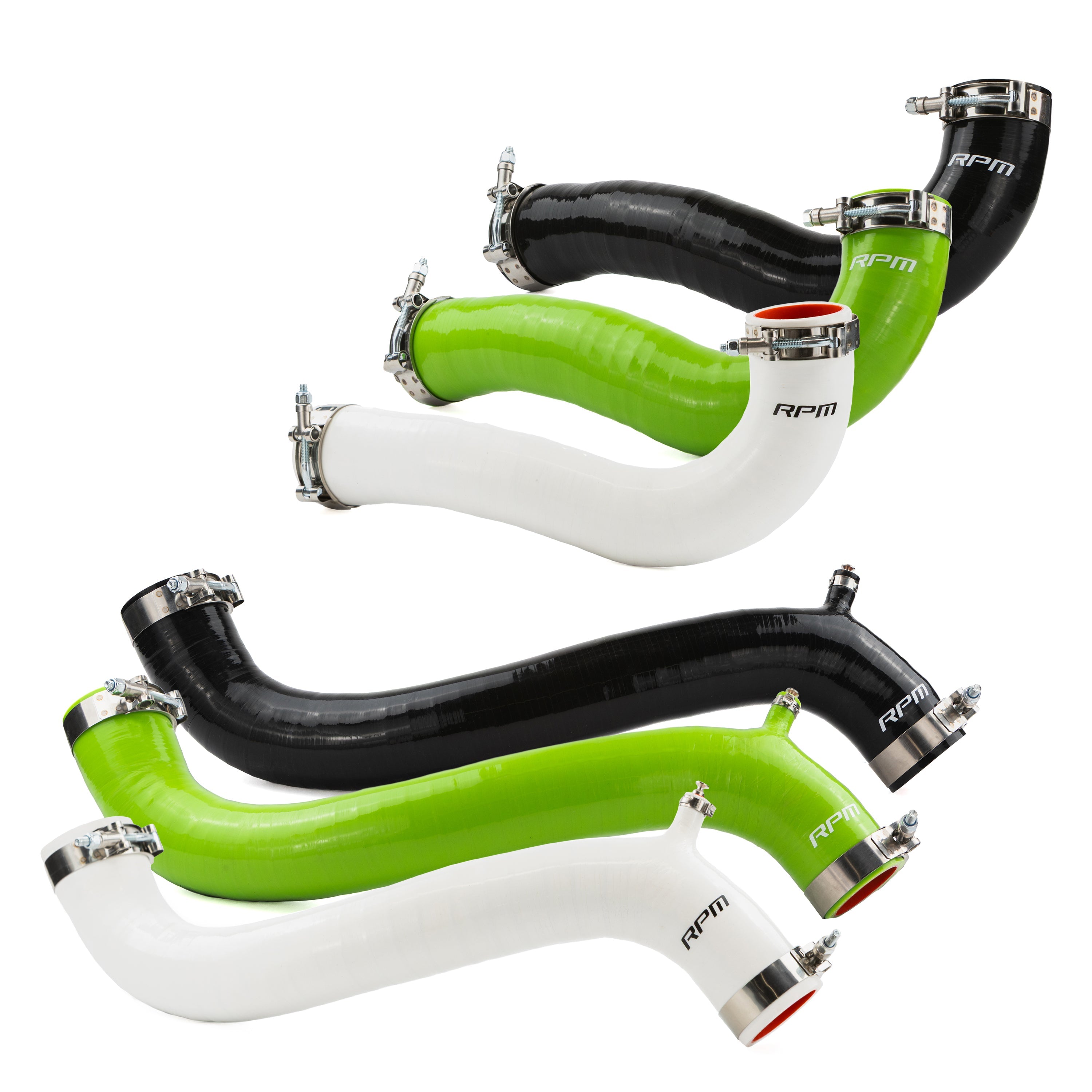 RPM Kawasaki H2 Teryx 5-Ply, Wire Reinforced, Port Matched Silicone Charge Tubes