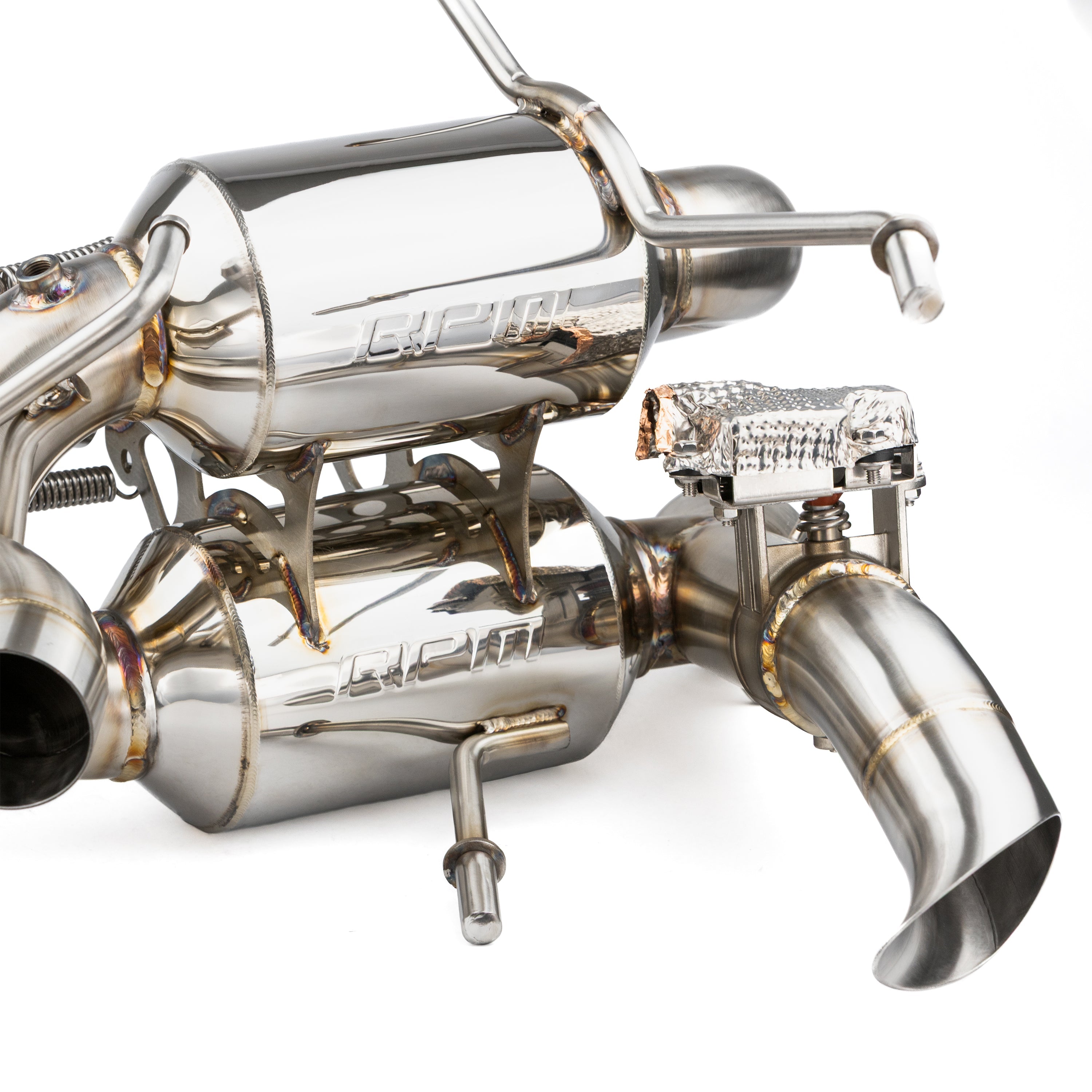 RPM Kawasaki H2 2.5" Dual Sport Full Exhaust + Optional E-Valve