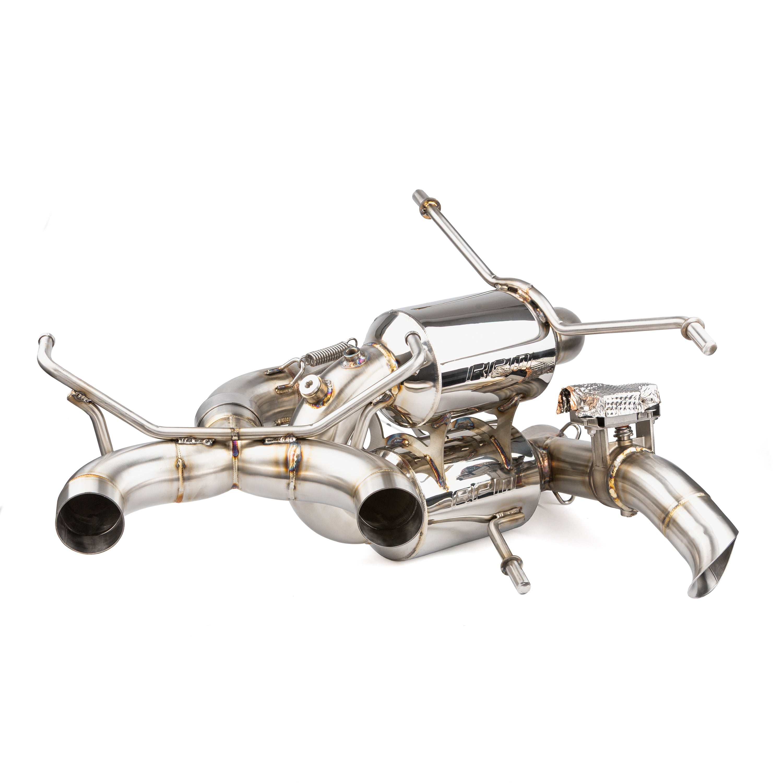 RPM Kawasaki H2 2.5" Dual Sport Full Exhaust + Optional E-Valve
