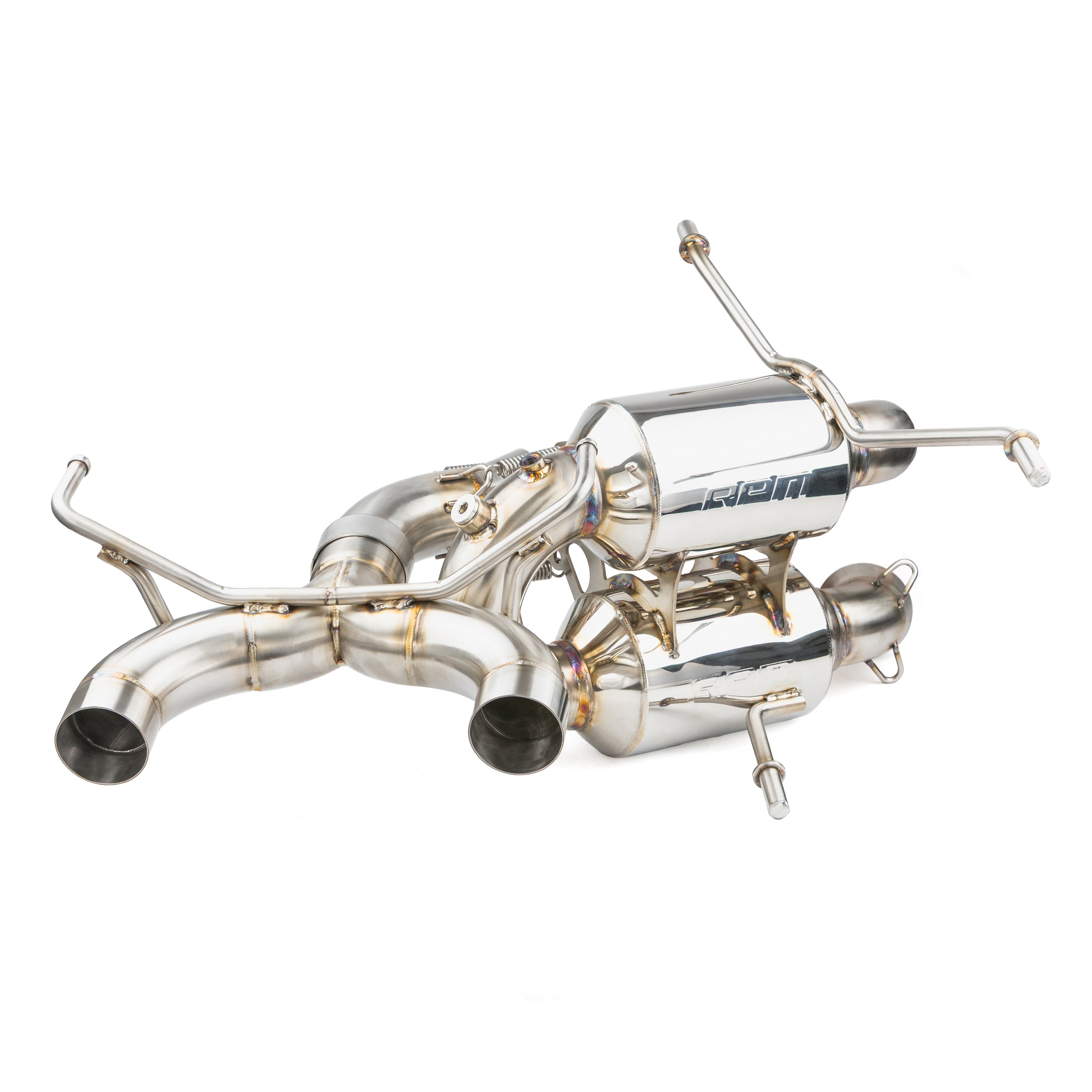 RPM Kawasaki H2 2.5" Dual Sport Full Exhaust + Optional E-Valve