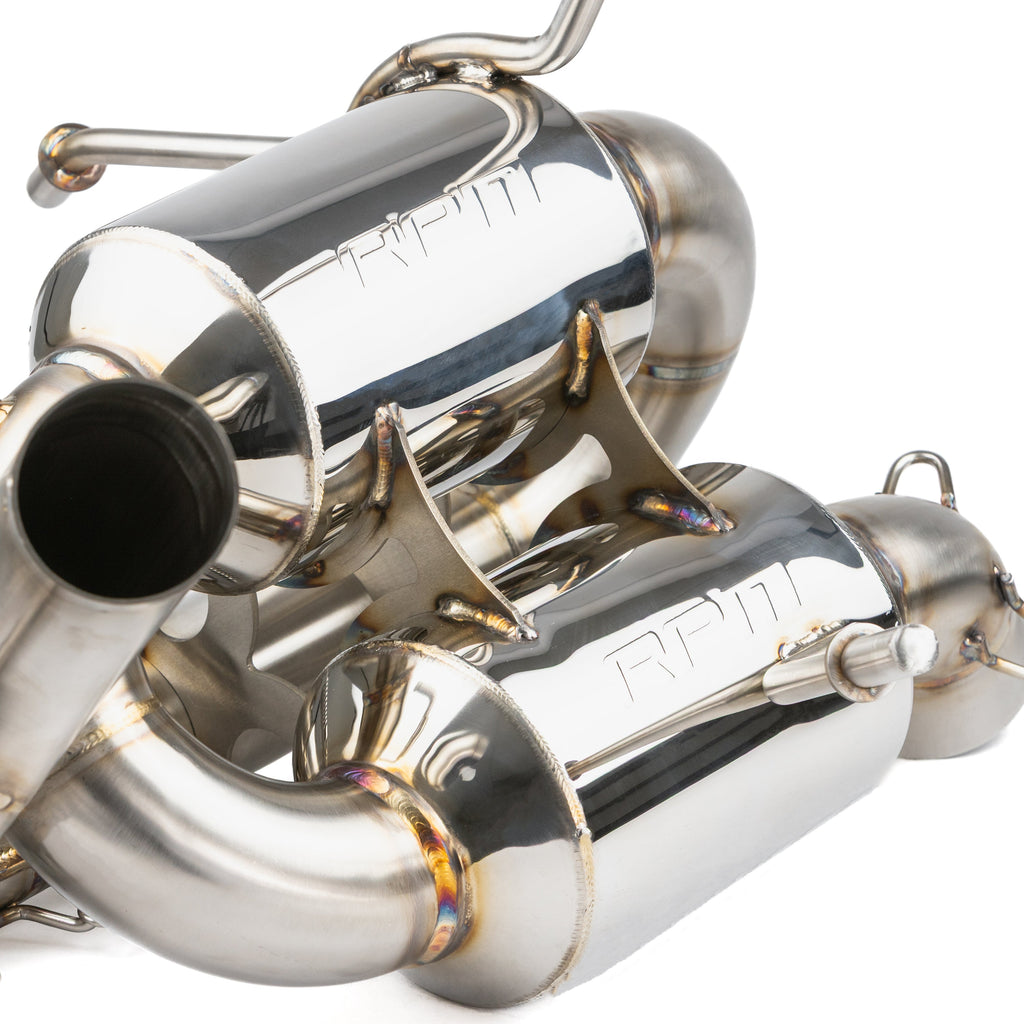 RPM Kawasaki H2 2.5" Dual Sport Full Exhaust + Optional E-Valve