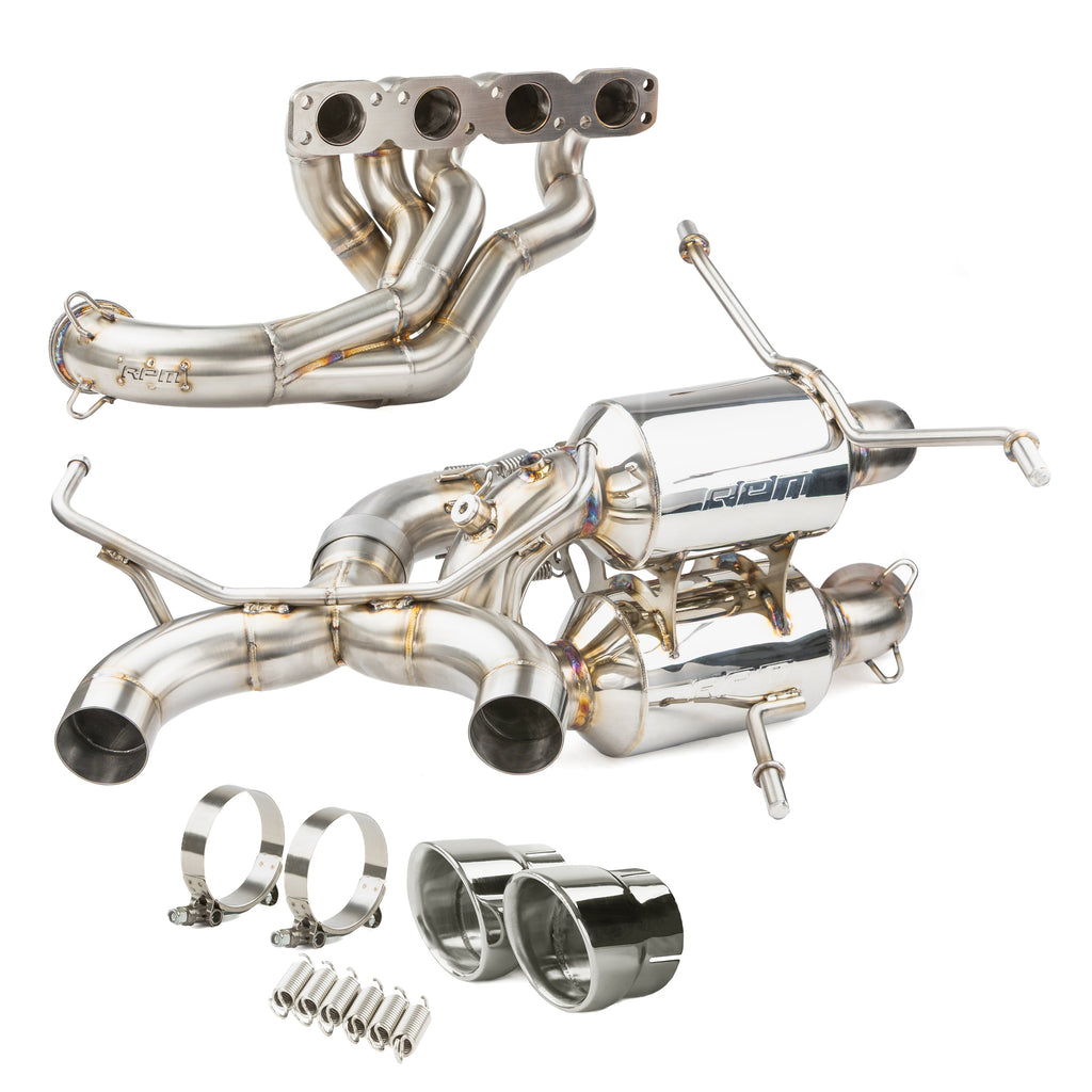 RPM Kawasaki H2 2.5" Dual Sport Full Exhaust + Optional E-Valve