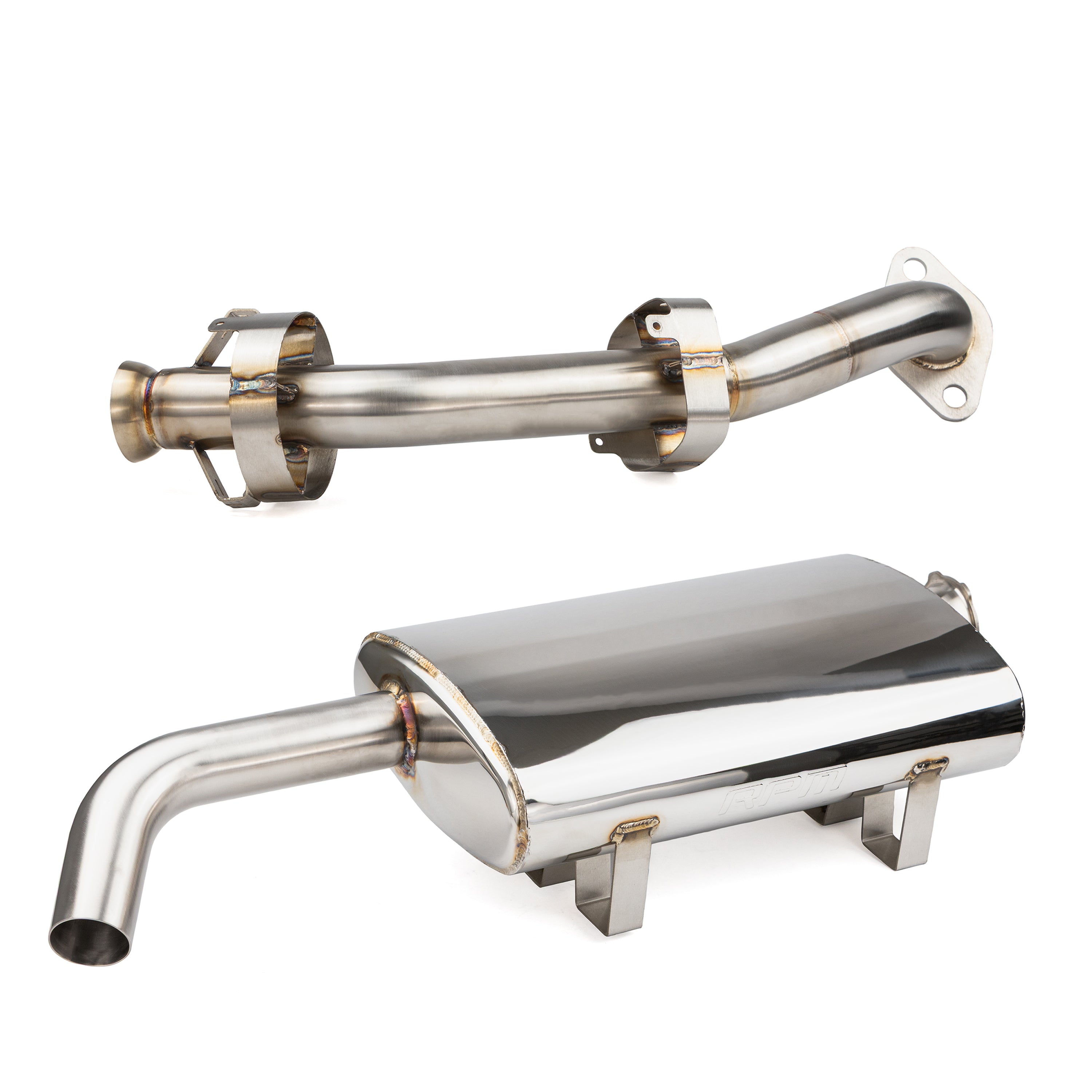 RPM Can-Am HD11 Sport Muffler + Mid Pipe (2/3 Exhaust System)