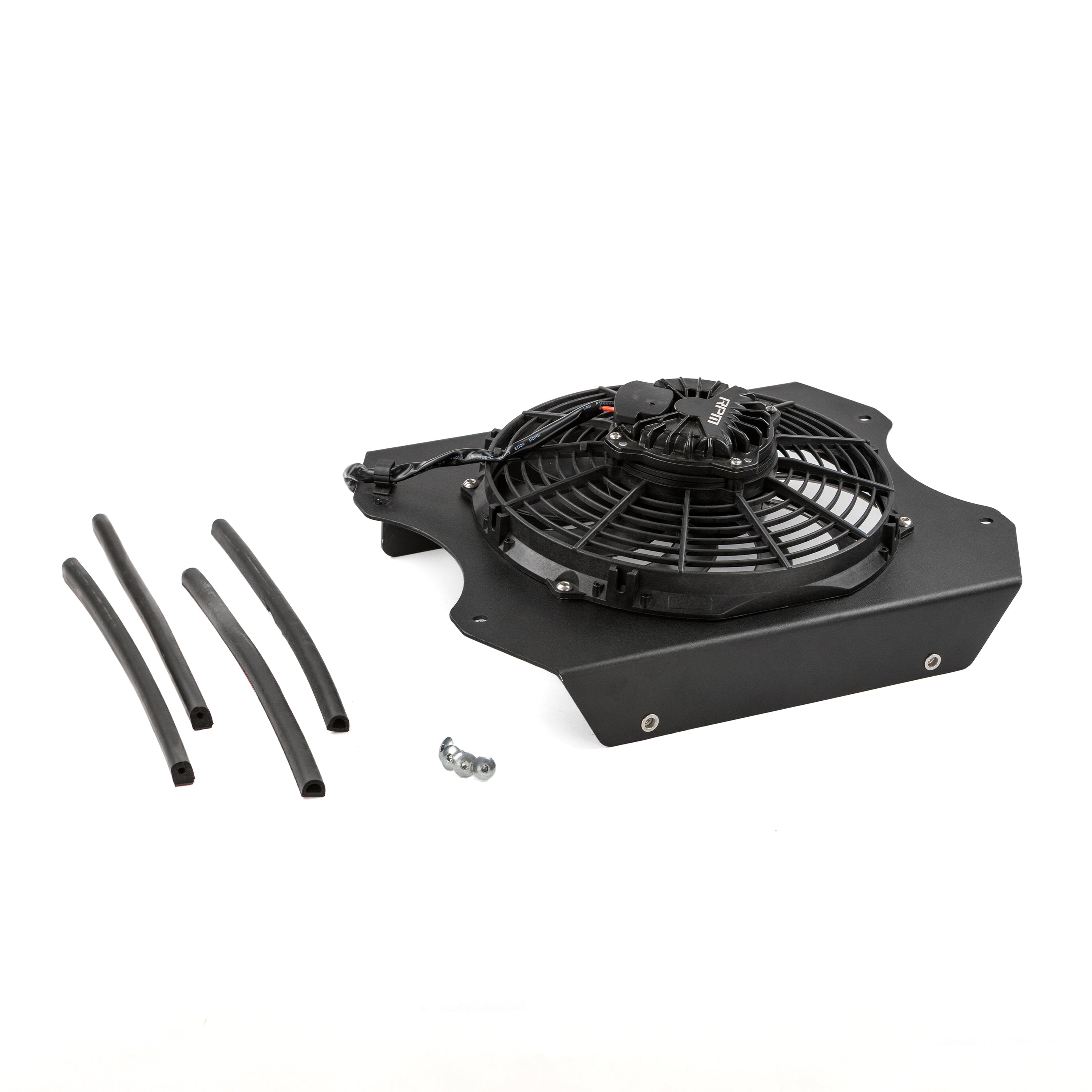 RPM Kawasaki H2 Brushless Stock Intercooler Fan & Sealed Shroud Kit