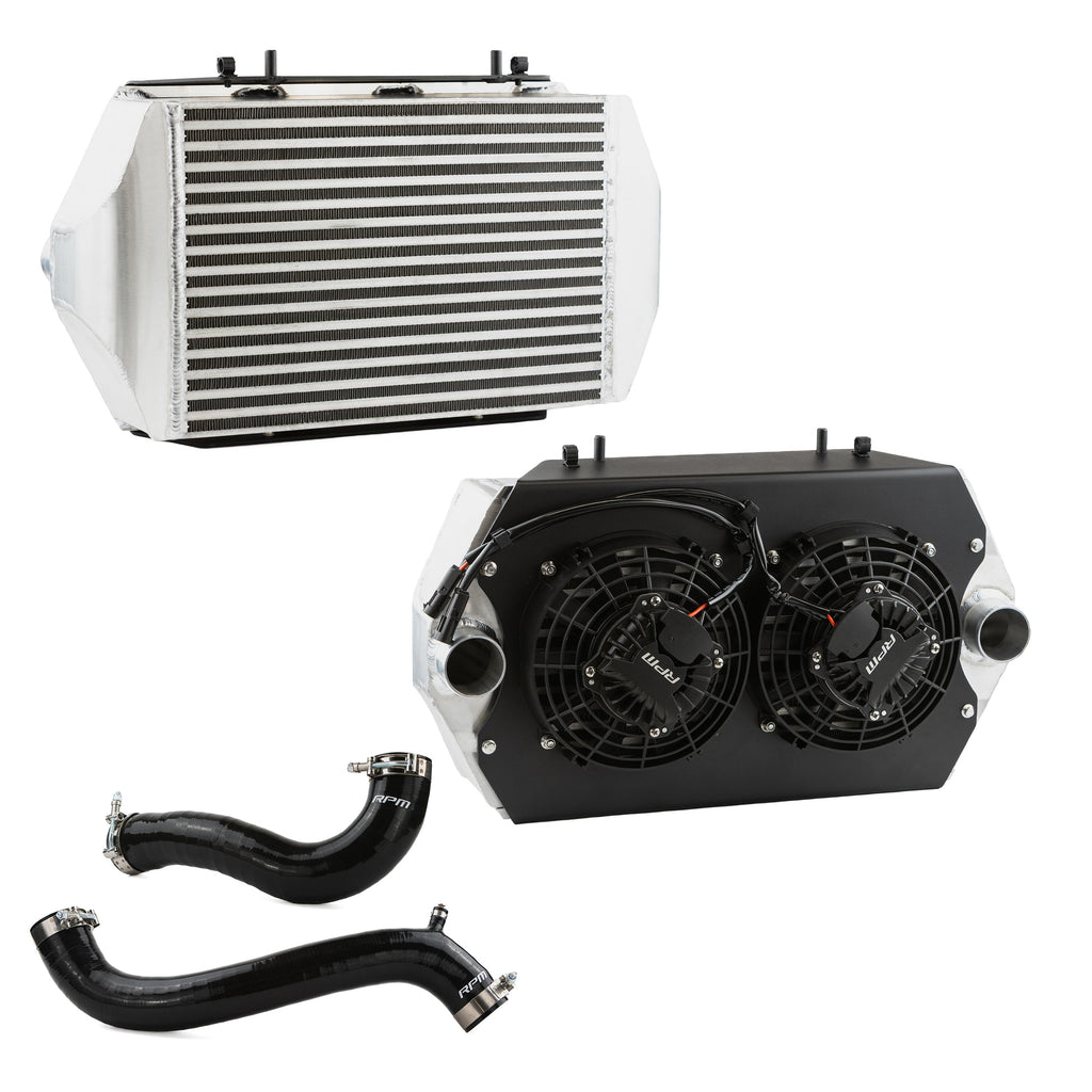 RPM Kawasaki H2 Stage 3 XL Intercooler With Brushless Fans & Sealed Shroud
