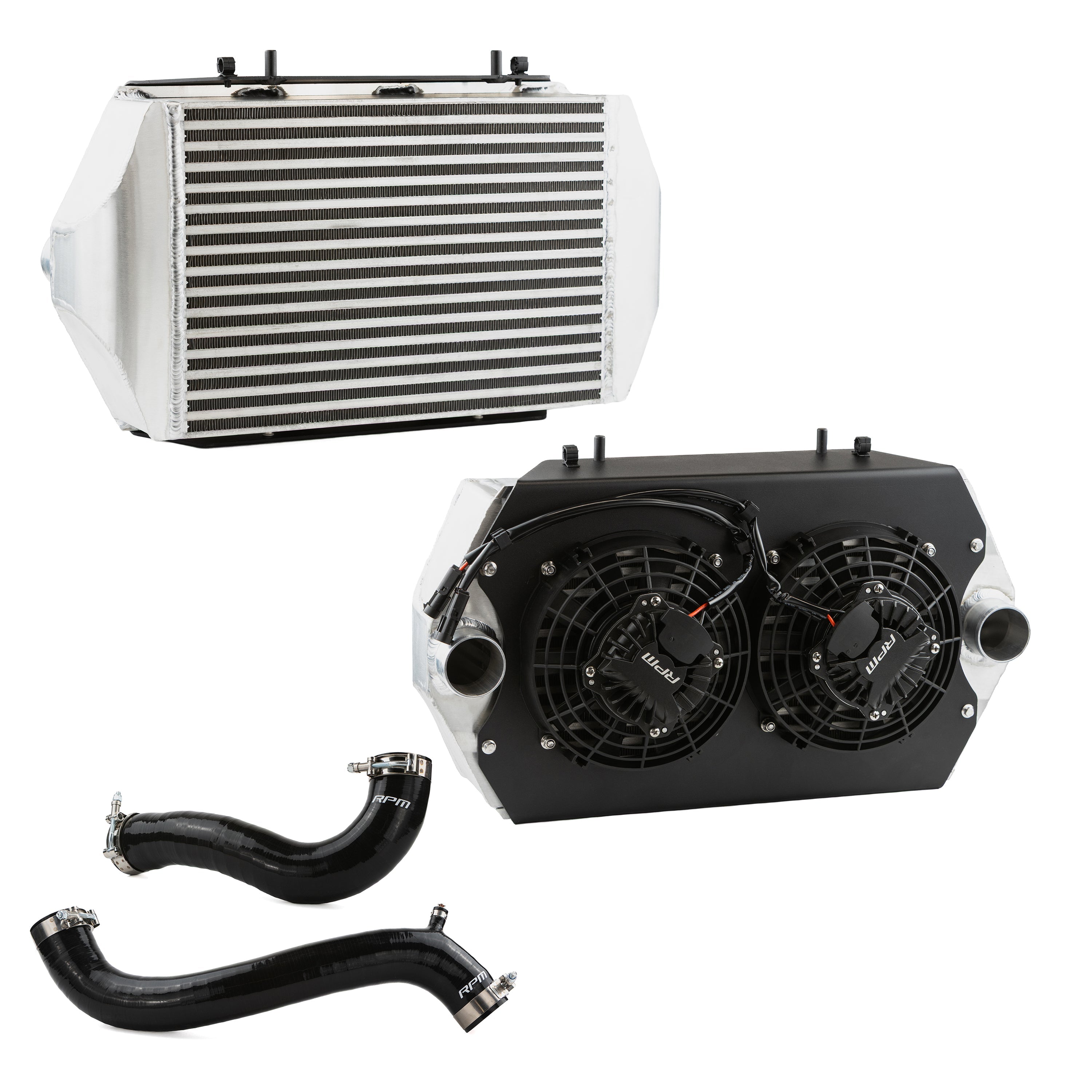RPM Kawasaki H2 Stage 3 XL Intercooler With Brushless Fans & Sealed Shroud