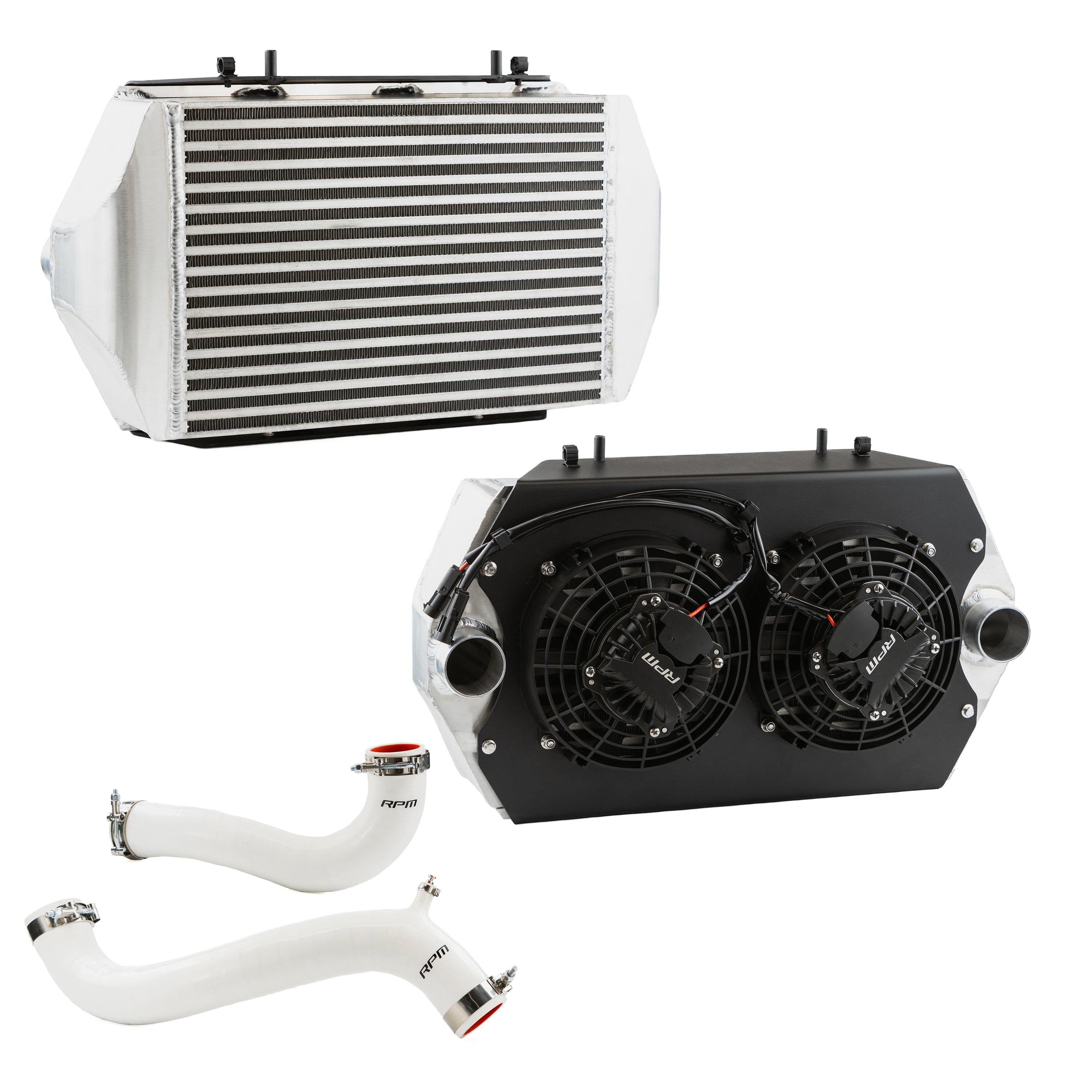 RPM Kawasaki H2 Stage 3 XL Intercooler With Brushless Fans & Sealed Shroud