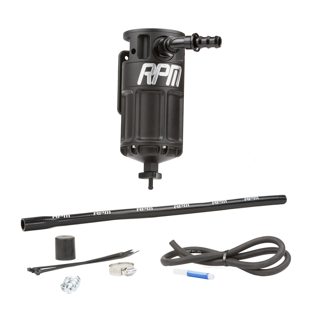 RPM Polaris RZR Turbo, XPT, Turbo R, Pro S, & Pro XP 4-Stage Oil Catch Can Kit