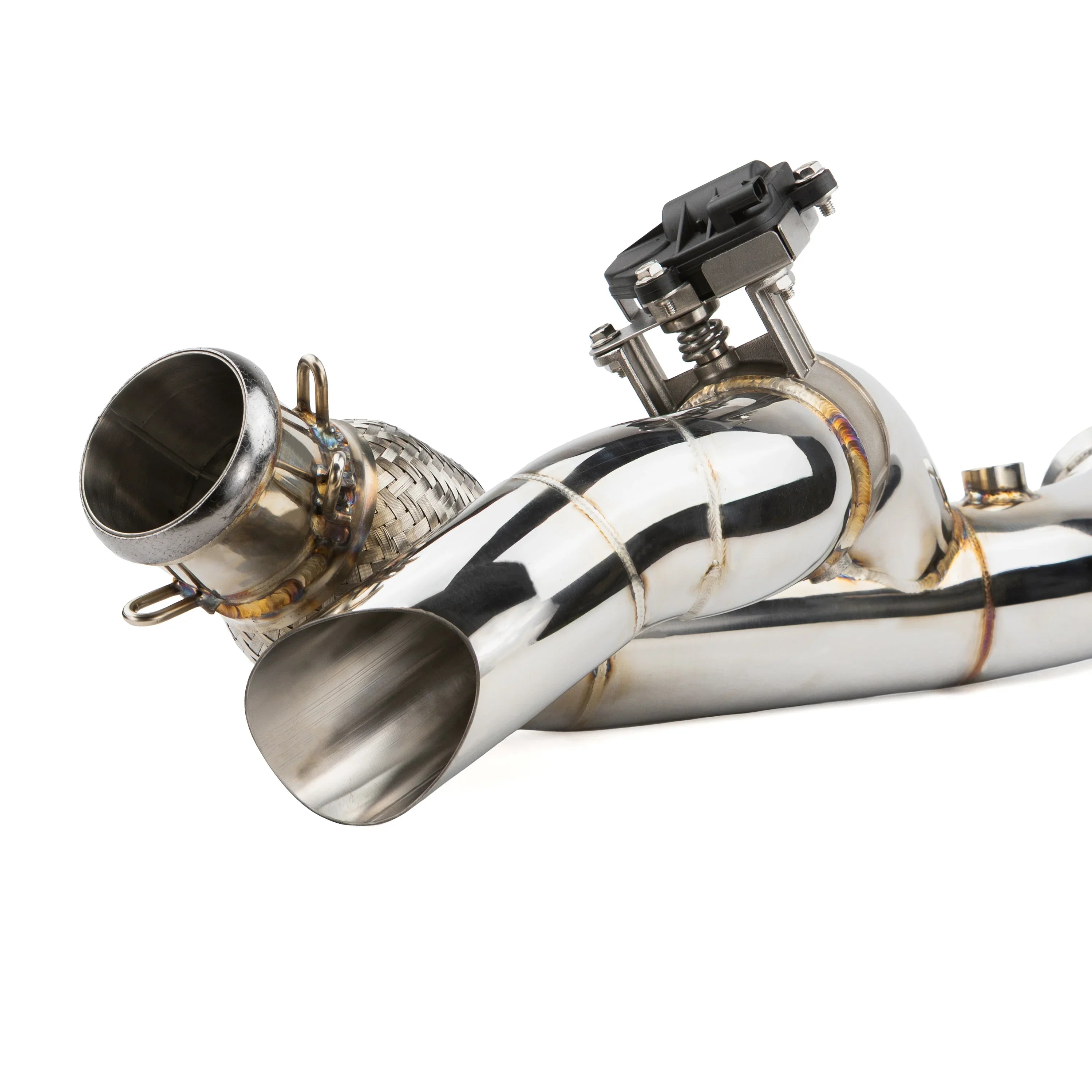 RPM Can Am Maverick R Side Exit 3" E-Valve Mid-Pipe - 2 Seat & MAX