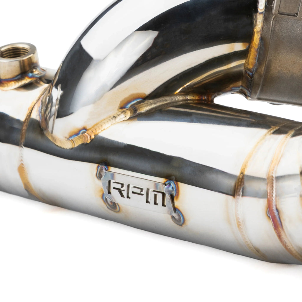 RPM Can Am Maverick R Side Exit 3" E-Valve Mid-Pipe - 2 Seat & MAX