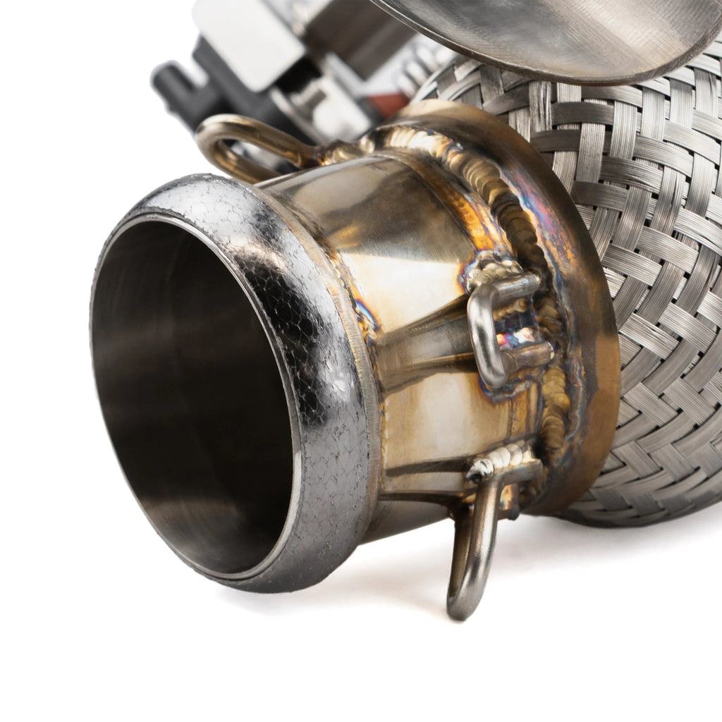 RPM Can Am Maverick R Side Exit 3" E-Valve Mid-Pipe - 2 Seat & MAX