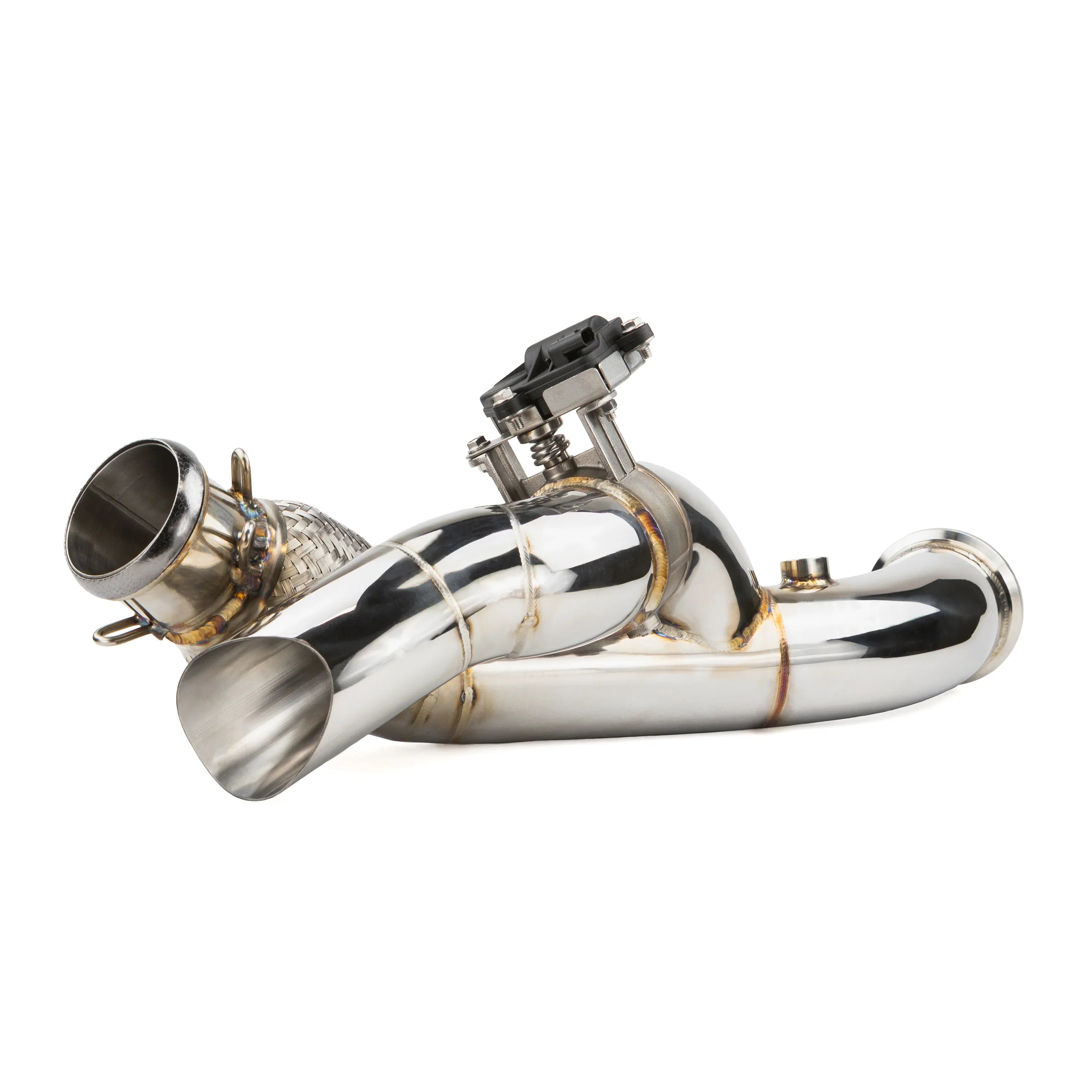 RPM Can Am Maverick R Side Exit 3" E-Valve Mid-Pipe - 2 Seat & MAX