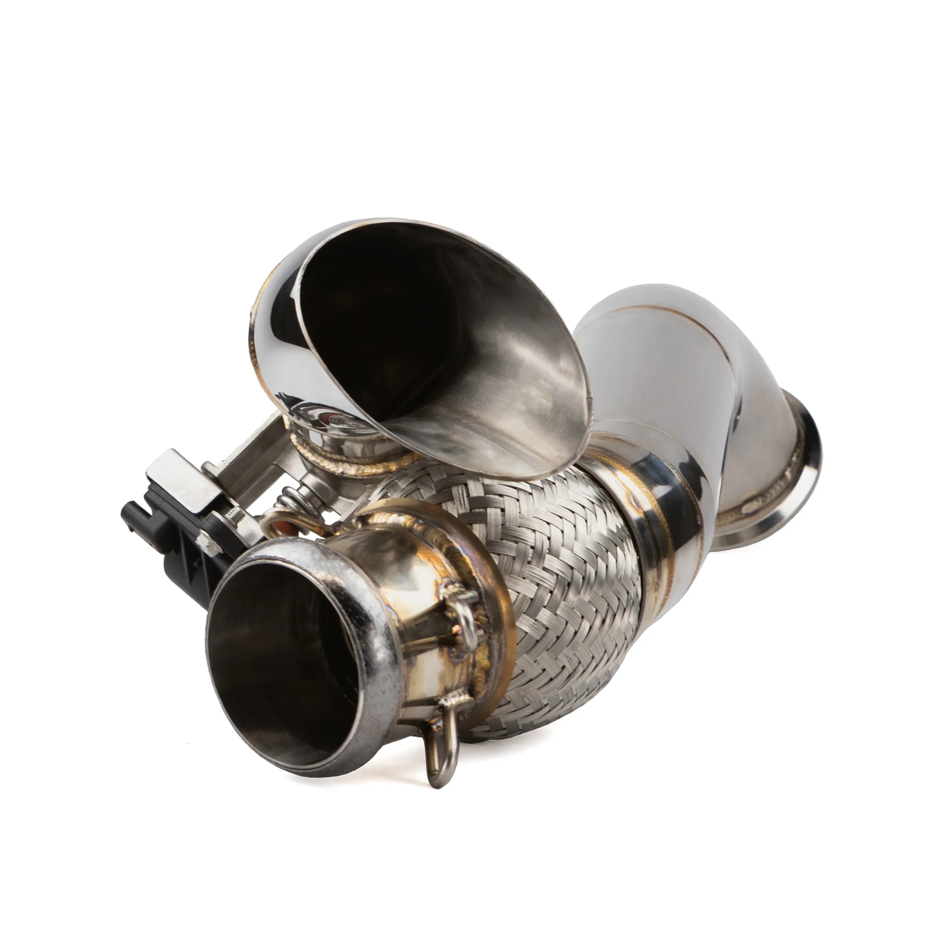 RPM Can Am Maverick R Side Exit 3" E-Valve Mid-Pipe - 2 Seat & MAX