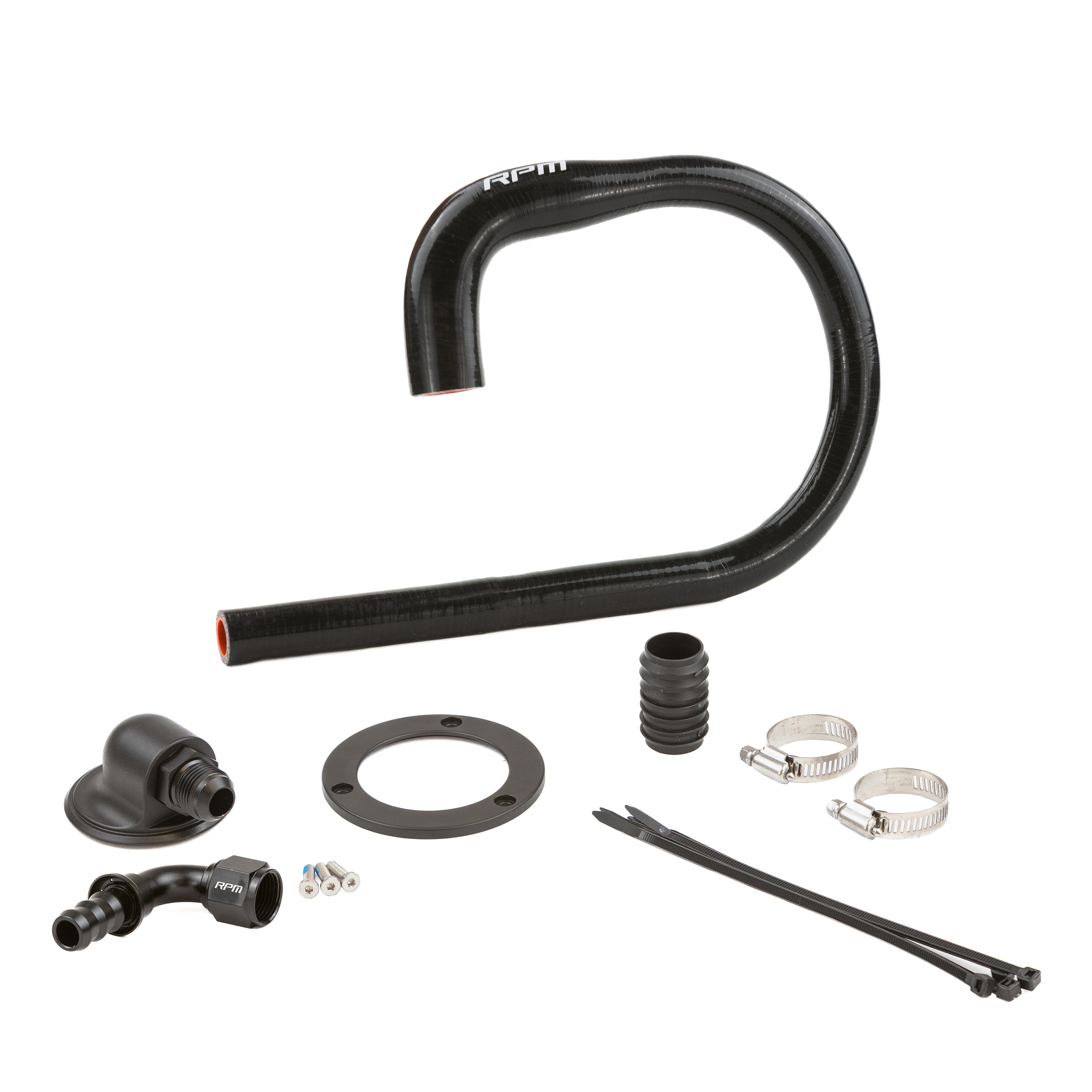 RPM Polaris RZR Turbo, XPT, Turbo R, Pro S, & Pro XP 4-Stage Oil Catch Can Recirculation Kit ONLY