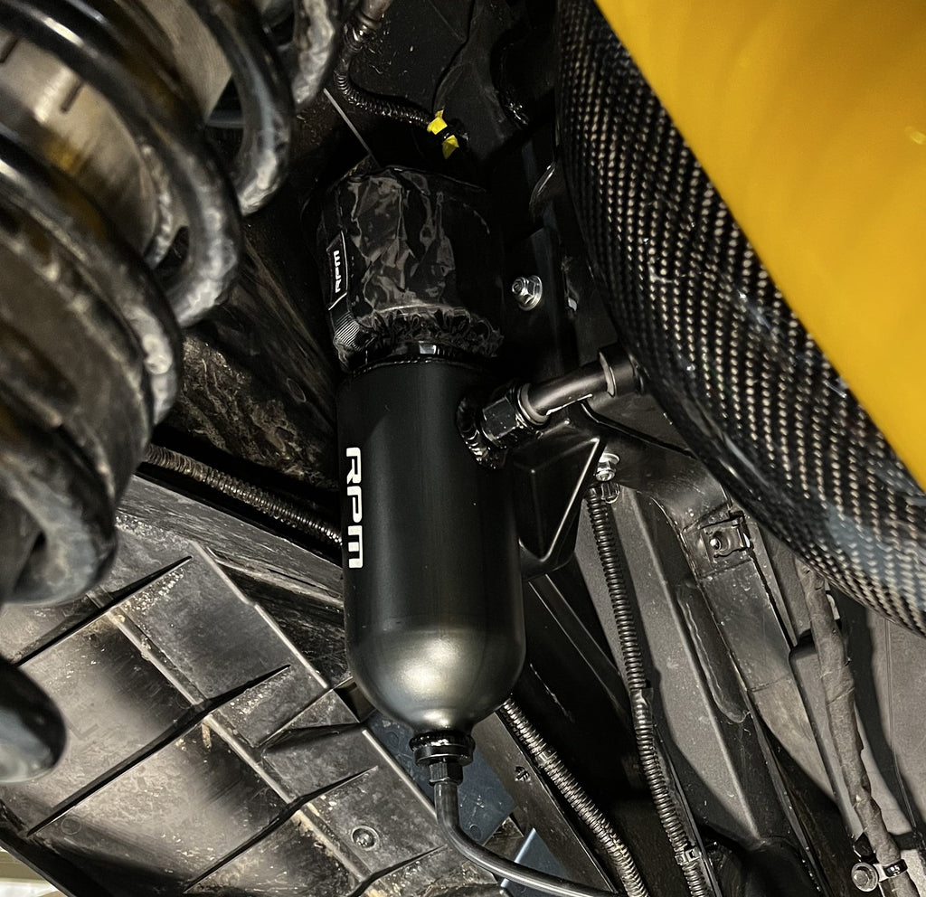 RPM Maverick R Dual Baffle Catch Can Relocation Mount