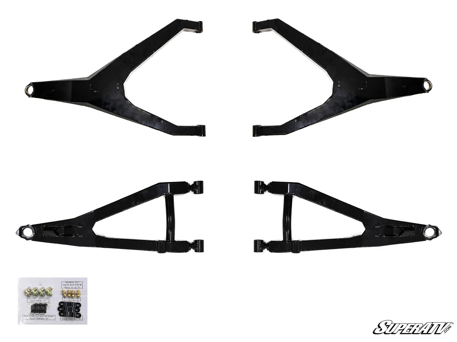 72" Can-Am Maverick X3 High Clearance Boxed Front A-Arms