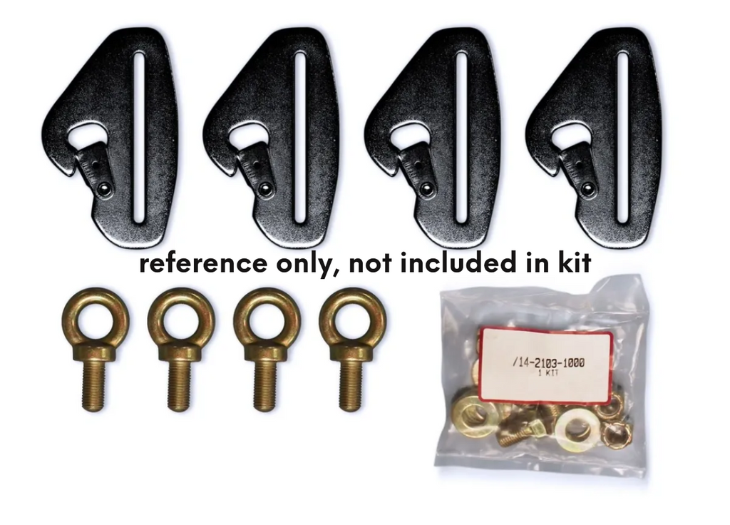 Polaris RZR Pro XP 4-Seater Harness Mount Kit