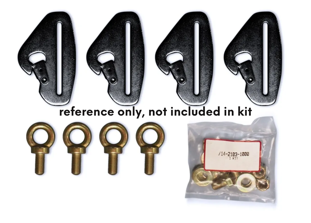 Polaris RZR Pro XP 4-Seater Harness Mount Kit