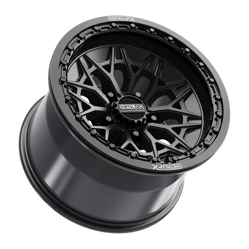 Alpha R Beadlock | Satin Black w/ Gloss Black Ring
