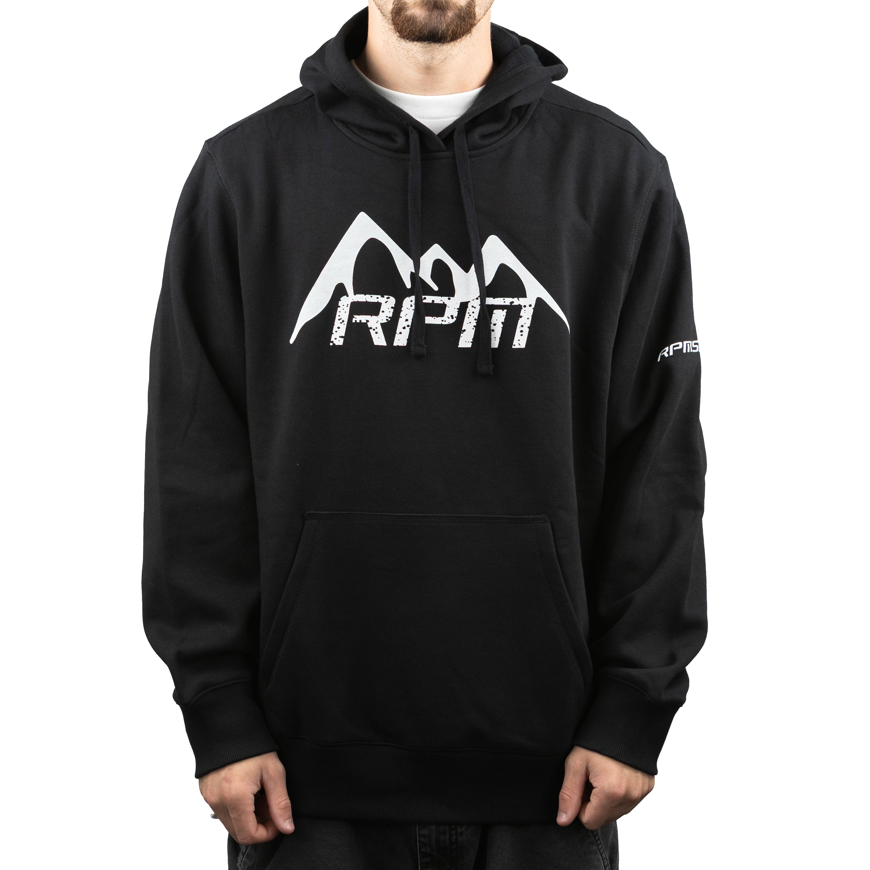RPM Snowy Mountain Hoodie Black