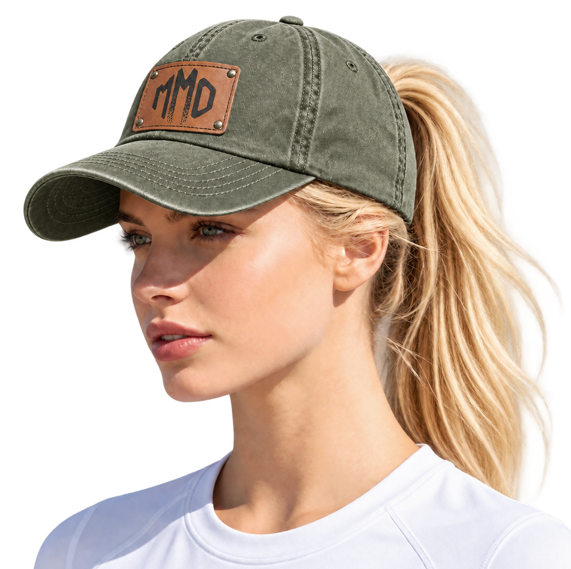 MMO or TCAC Women’s Ponytail Baseball Cap