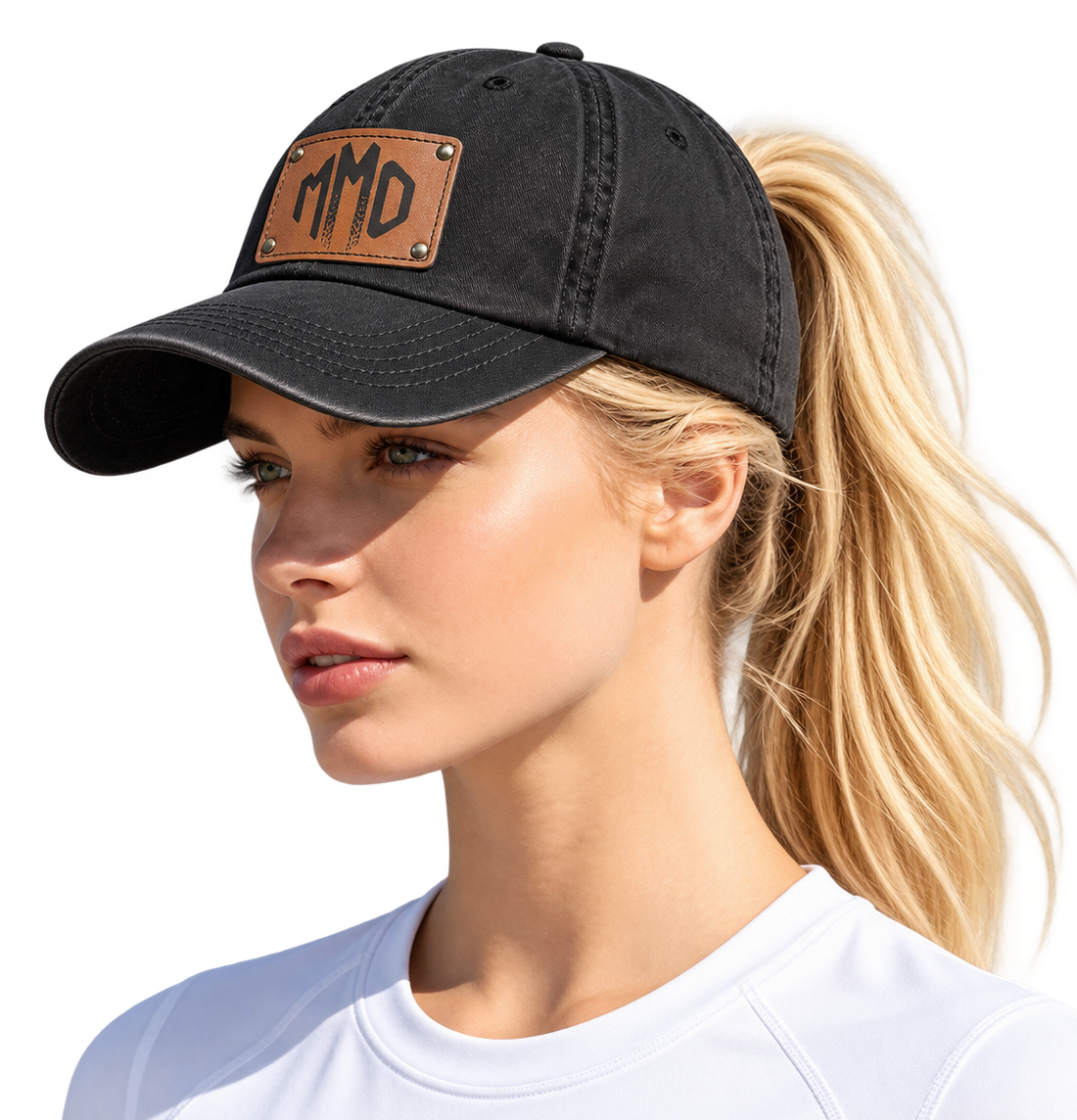 MMO or TCAC Women’s Ponytail Baseball Cap